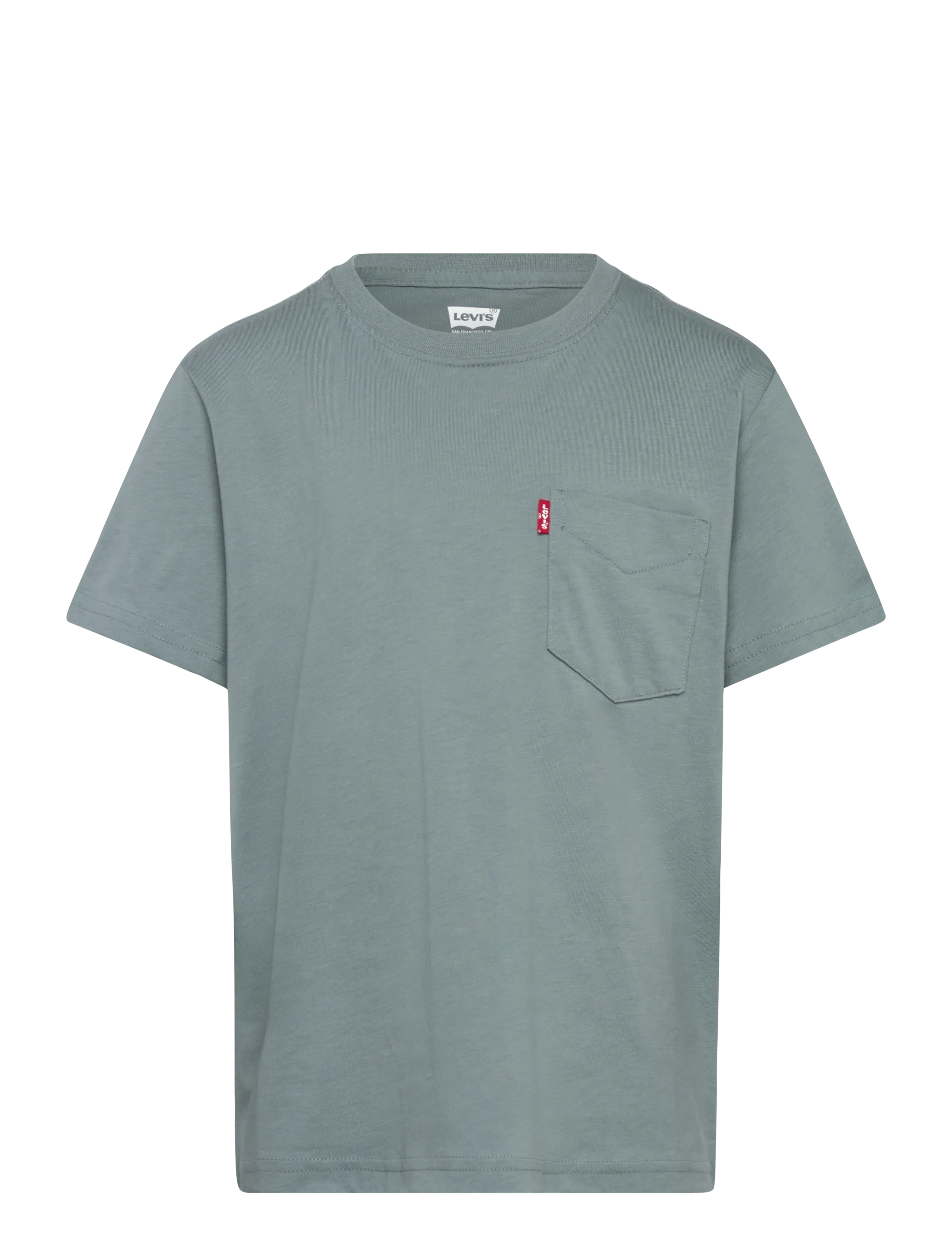 LVB SUNSET POCKET TEE - LEAD