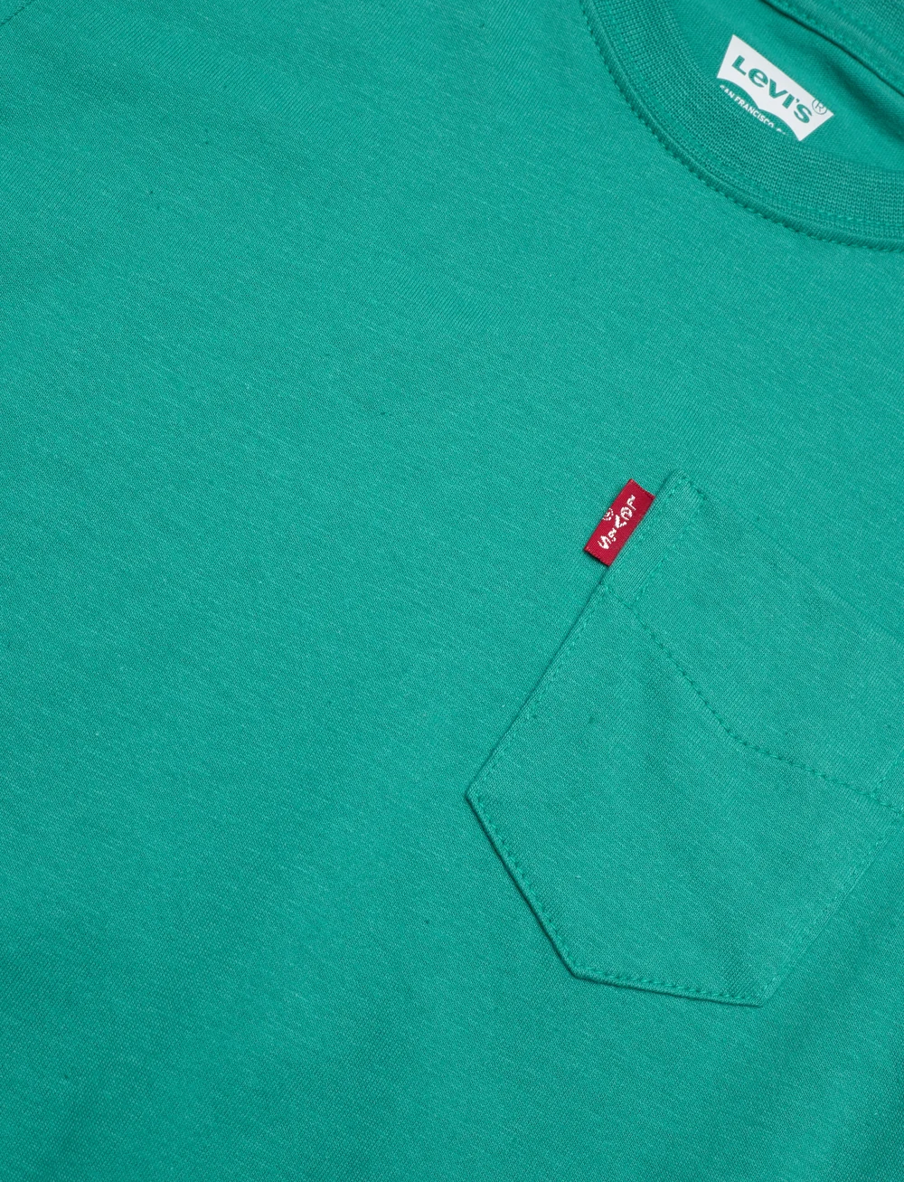Levi's - KT-S/S KNIT TOP - kortärmade t-shirts - porcelain green - 2