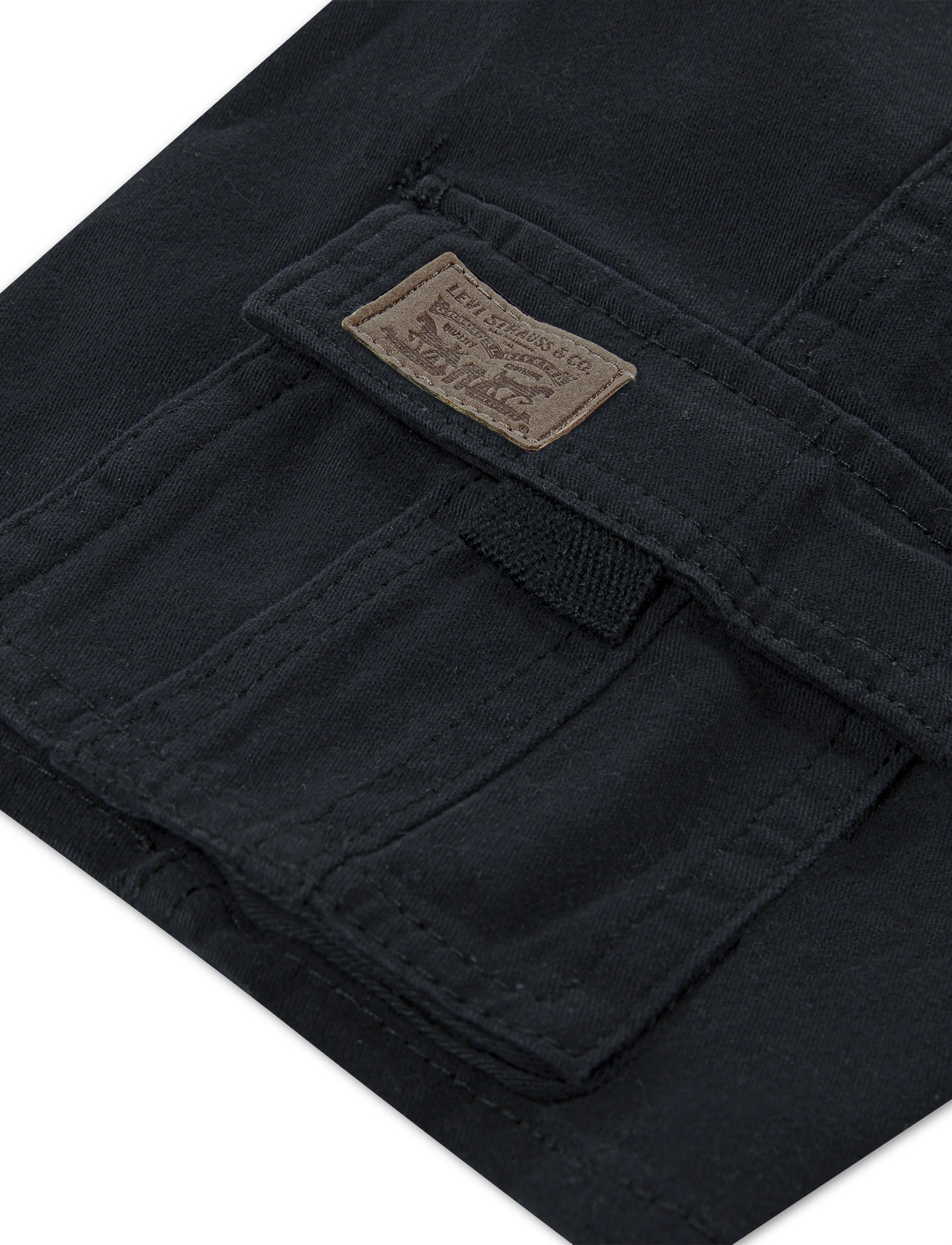 Levi's - NO-NON DENIM SHORTS - cargo shorts - jet black - 3