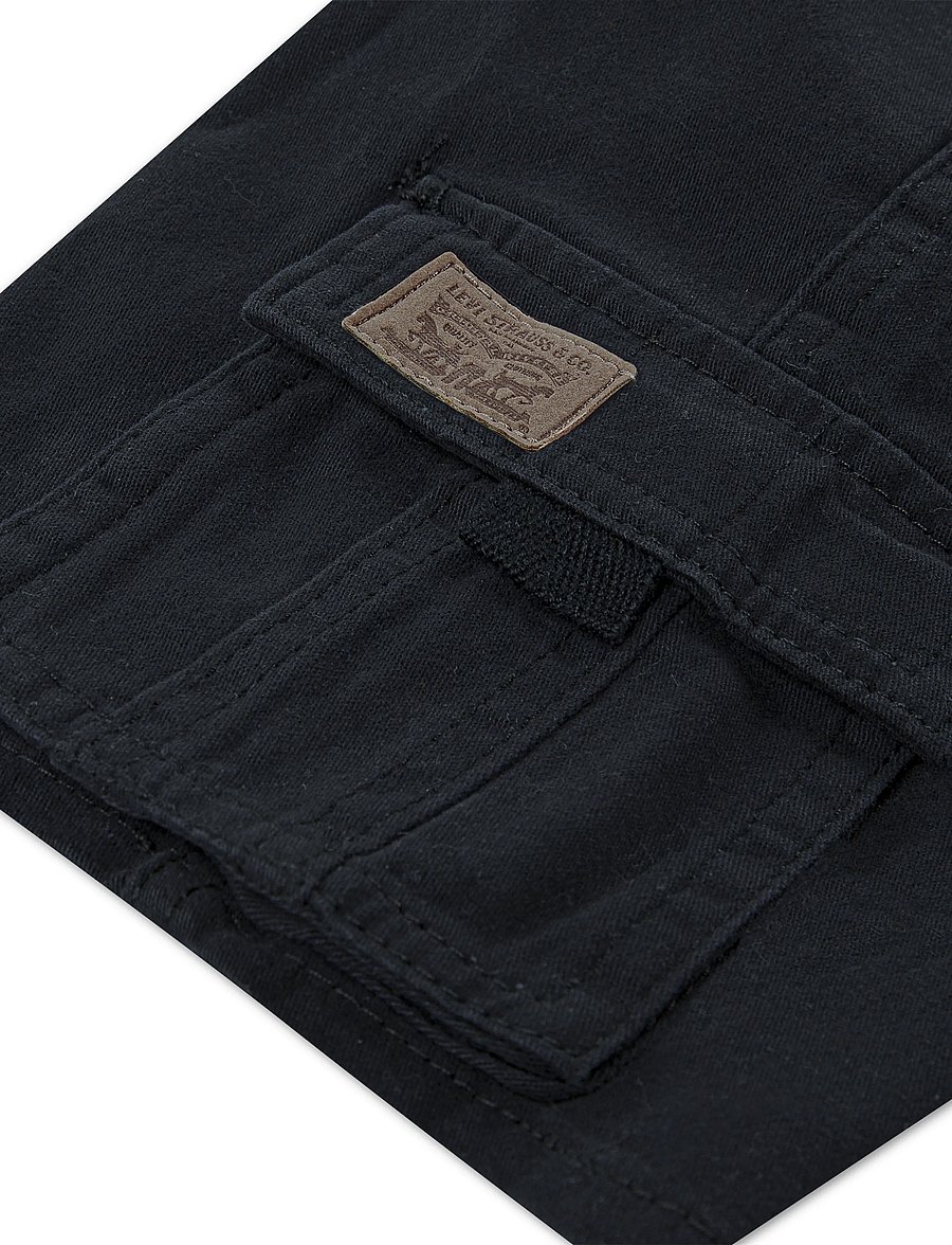 Levi's - NO-NON DENIM SHORTS - cargo shorts - jet black - 3