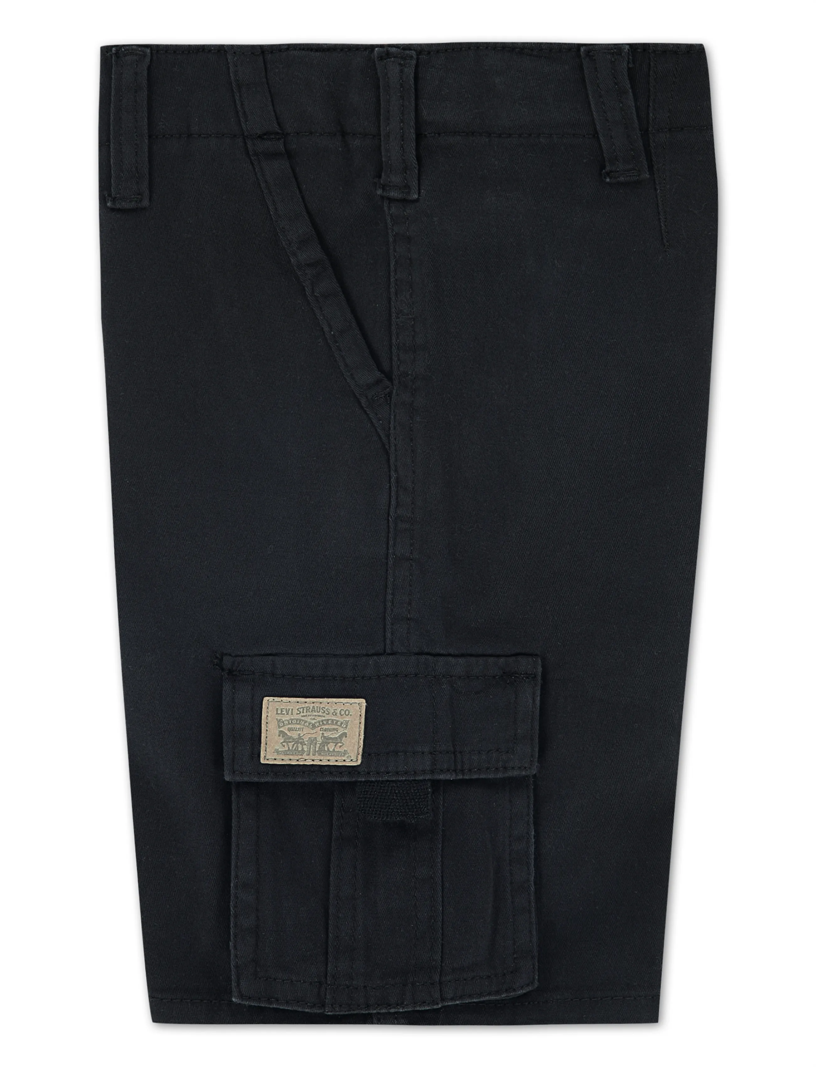 Levi's - NO-NON DENIM SHORTS - cargo shorts - jet black - 4