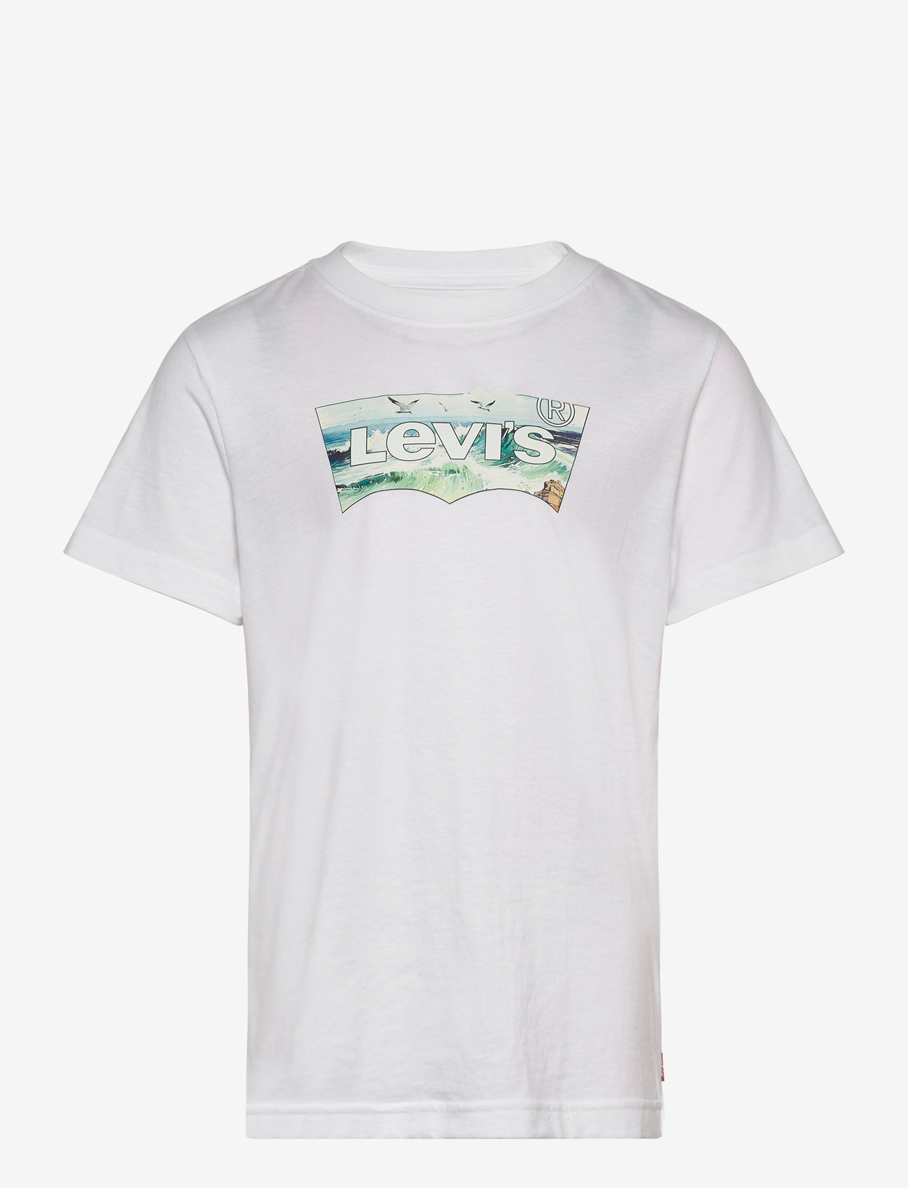 Levi's - TE-S/S TEE - kortärmade t-shirts - bright white - 0