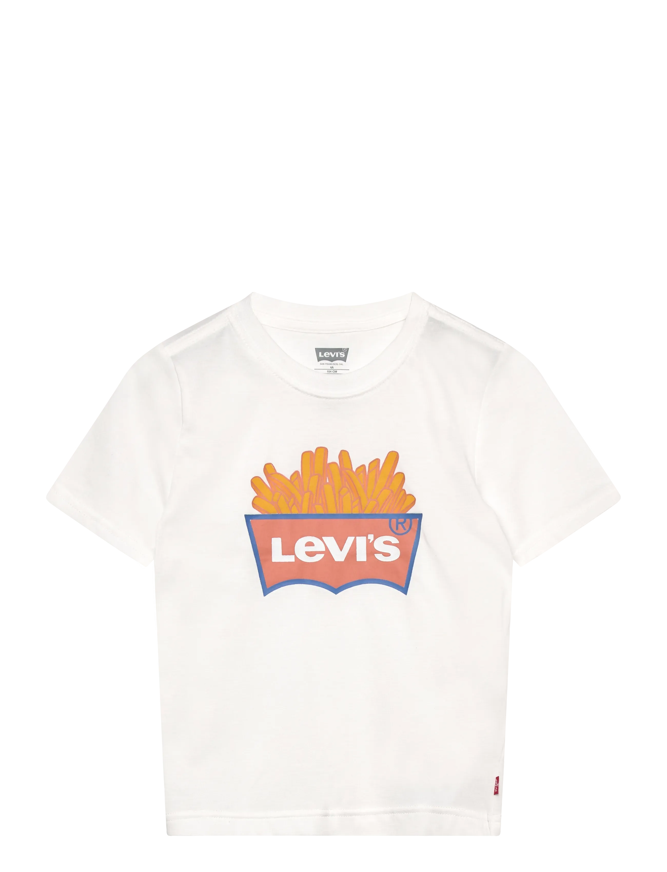 LEVI'S Levi's French Fry Batwing Tee Weiß - 128 - Kinder