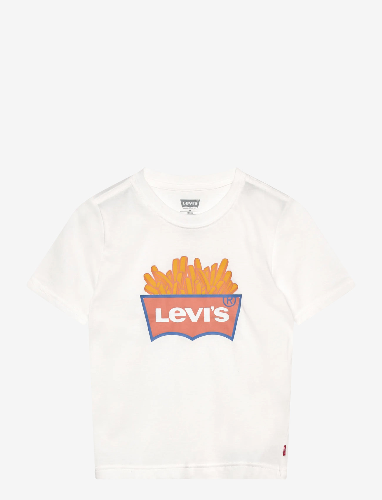 Levi's - Levi's® French Fry Batwing Tee - kortærmede t-shirts - blanc de blanc - 0