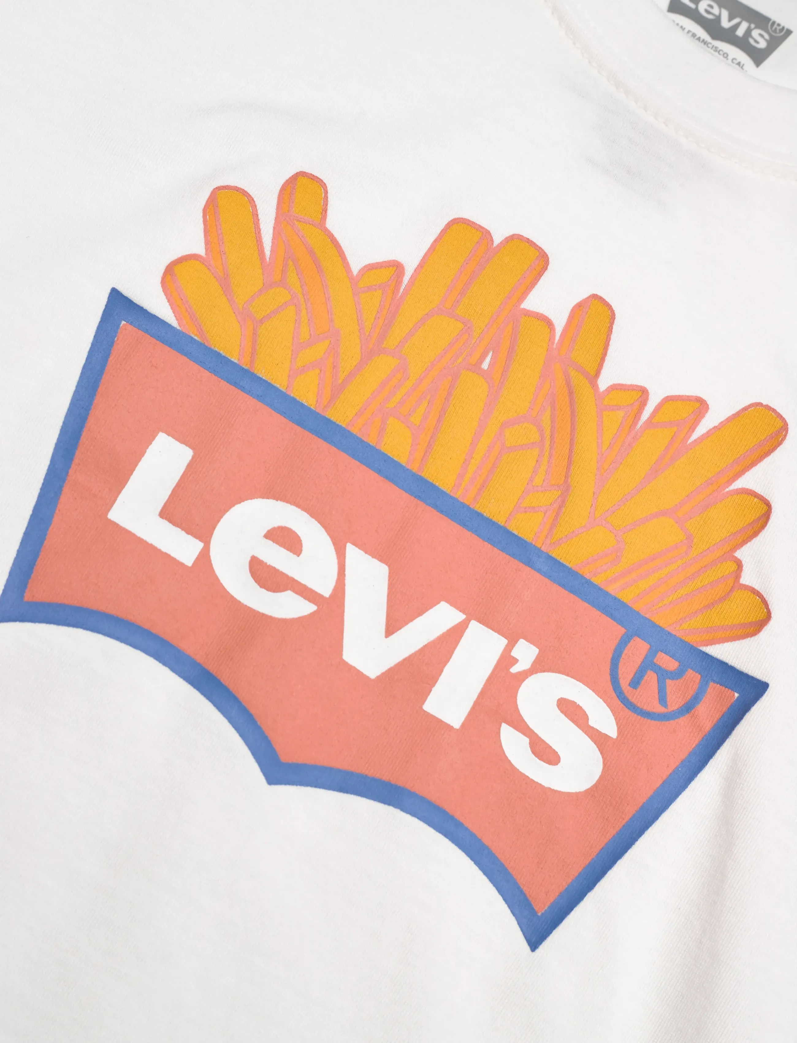 Levi's - Levi's® French Fry Batwing Tee - short-sleeved - blanc de blanc - 2