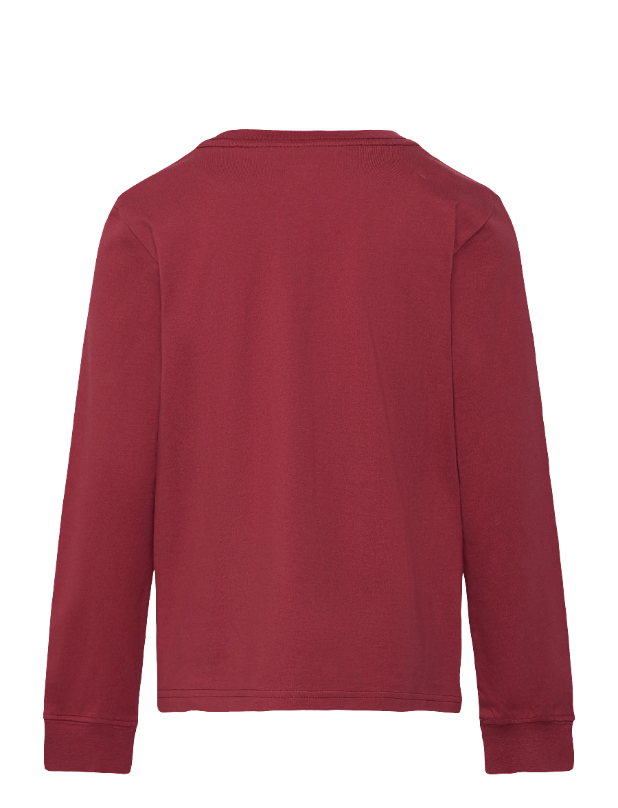 Levi's - Levi's® Saddle Man Long Sleeve Tee - långärmade t-shirts - red pear - 1