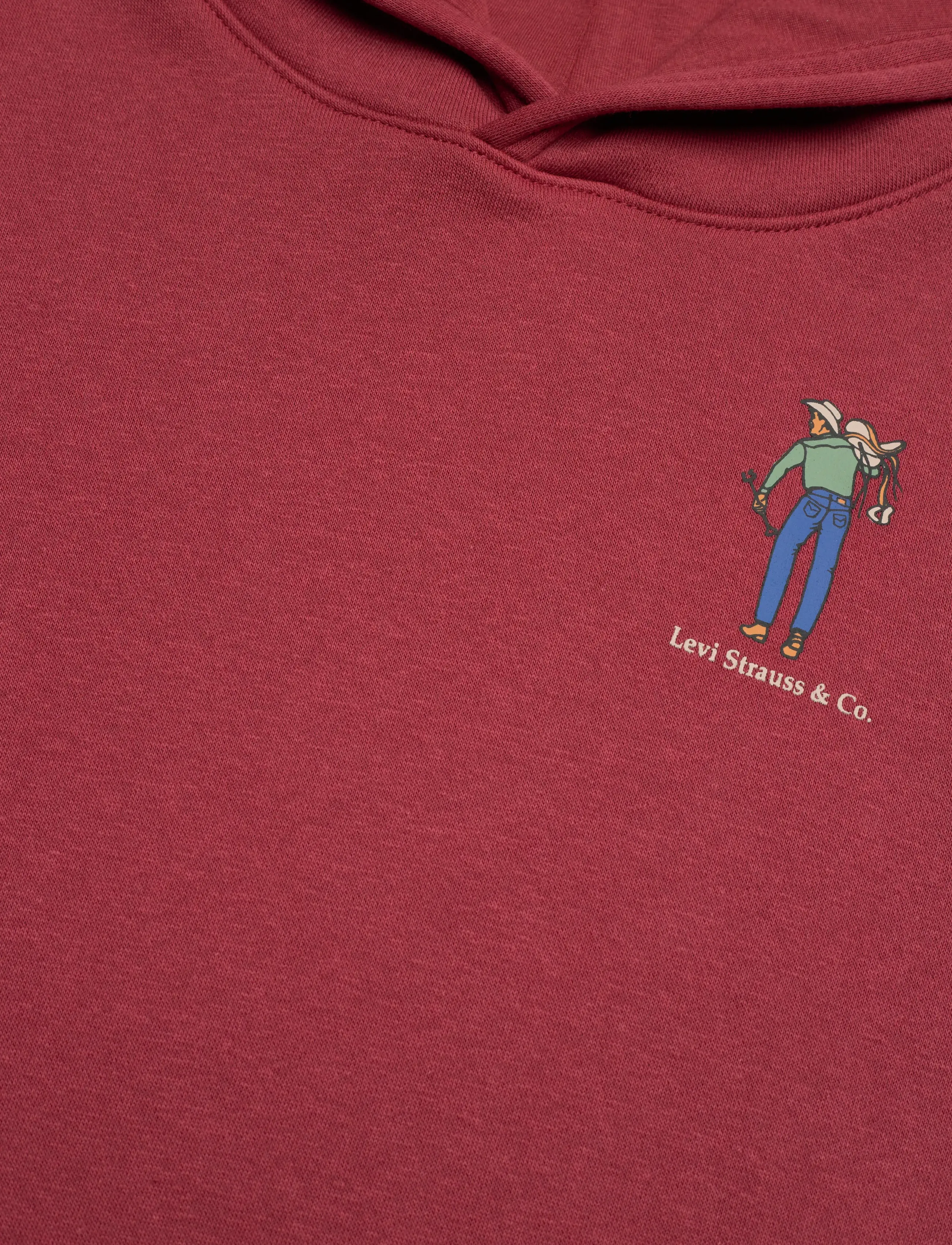 Levi's - Levi's® Saddle Man Pullover Hoodie - sweatshirts & hættetrøjer - red pear - 2
