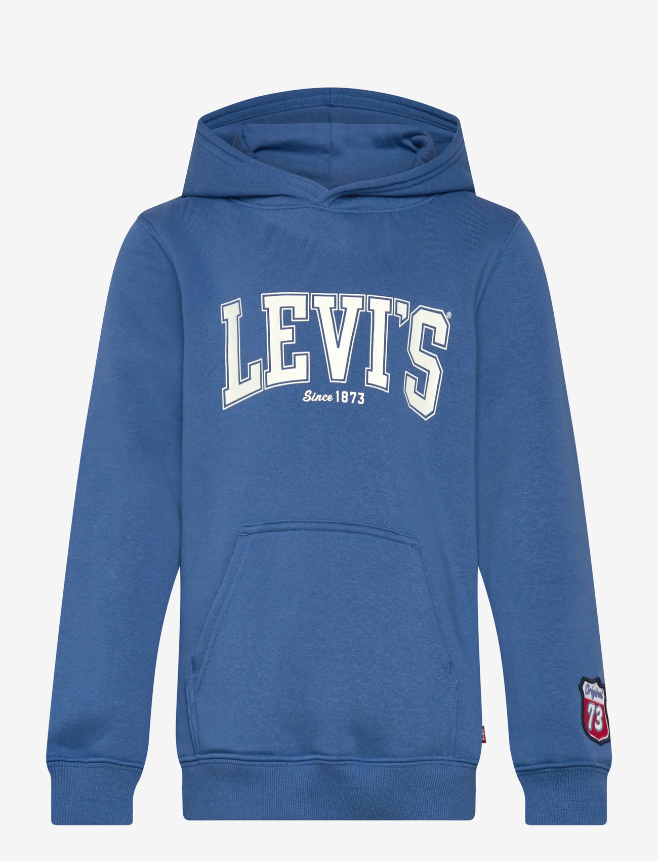Levi's - PO-PULL-OVER HOODY - huvtröjor - star sapphire - 0