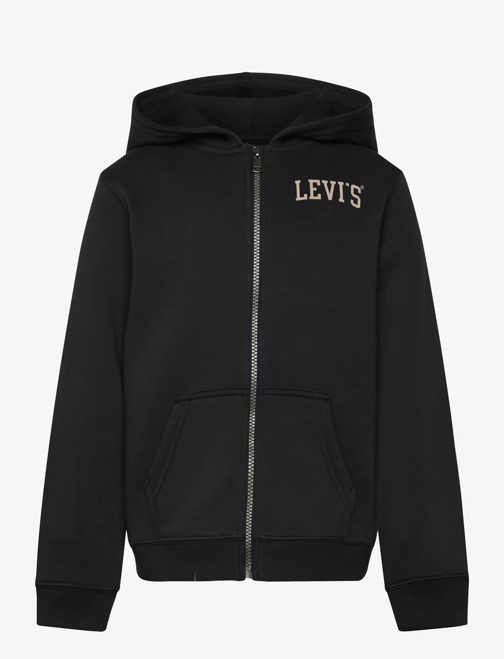 Levi's - ZH-FULL ZIP HOODY - džemperiai su gobtuvu - jet black - 0