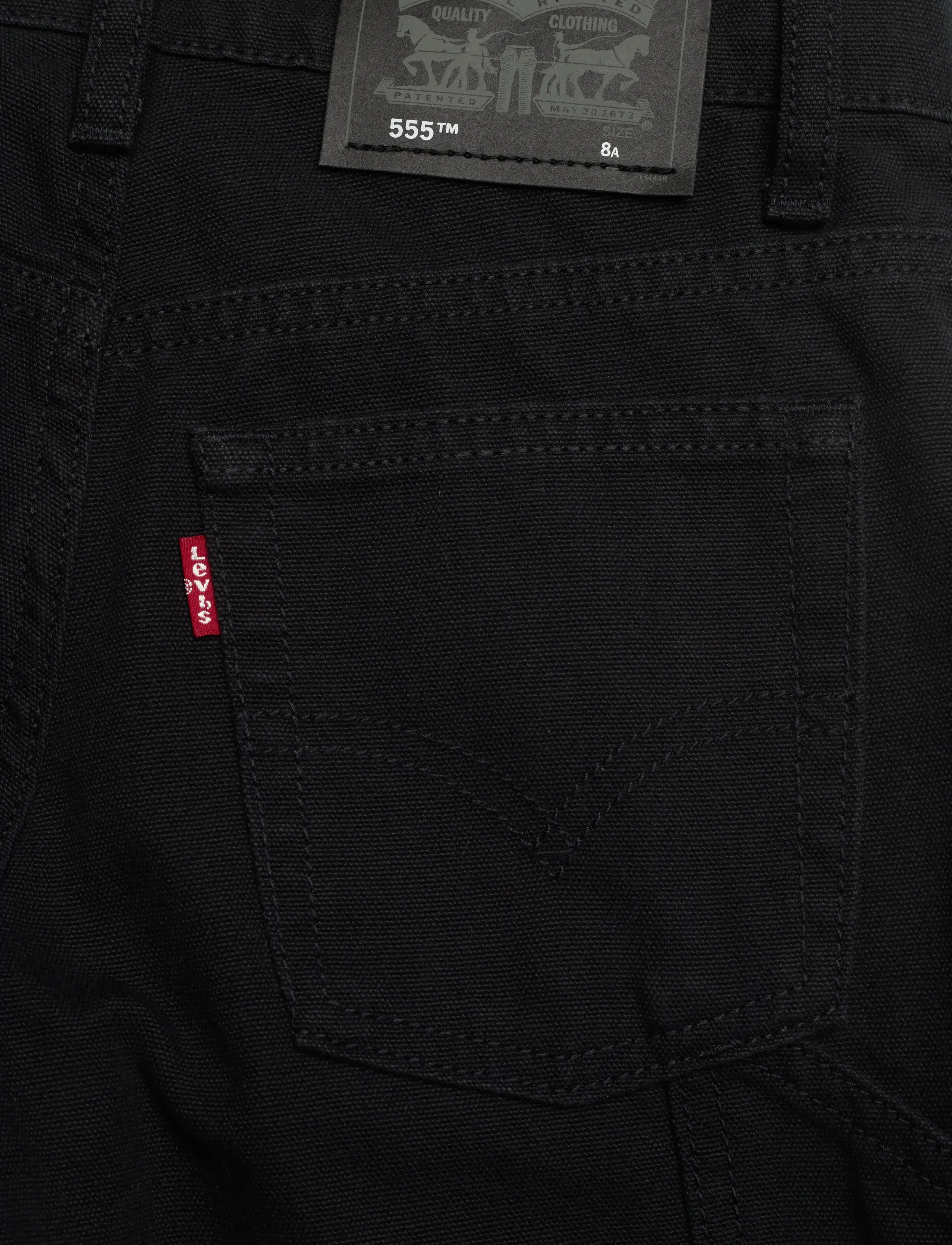 Levi's - Levi's® 555™ Relaxed Carpenter Pants - chinos - black - 4