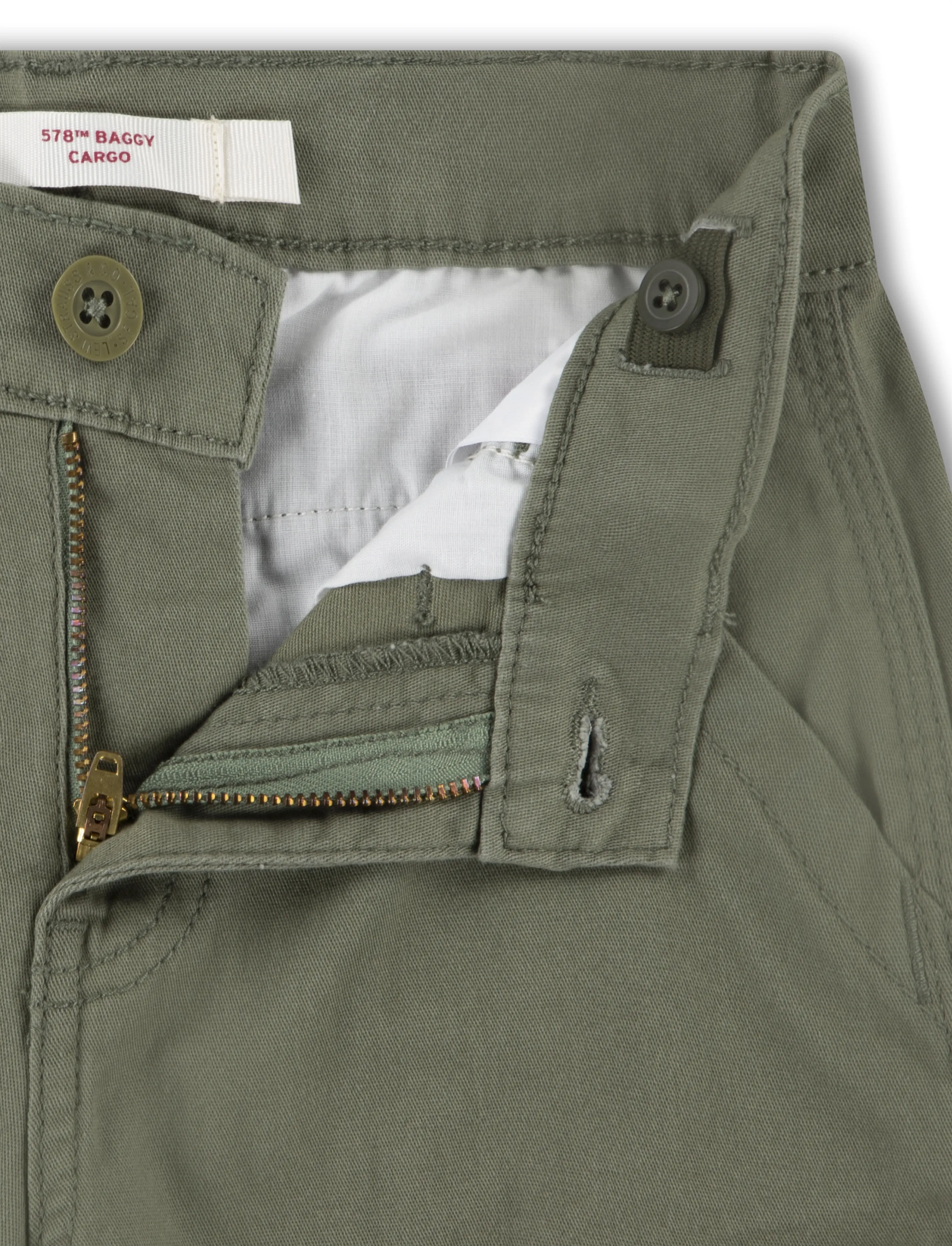 Levi's - Levi's® 578™ Baggy Cargo Pants - bukser - deep lichen green - 5