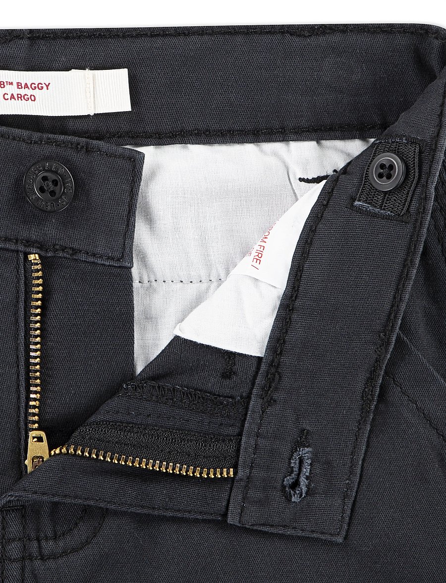 Levi's - Levi's® 578™ Baggy Cargo Pants - cargobyxor - jet black - 4