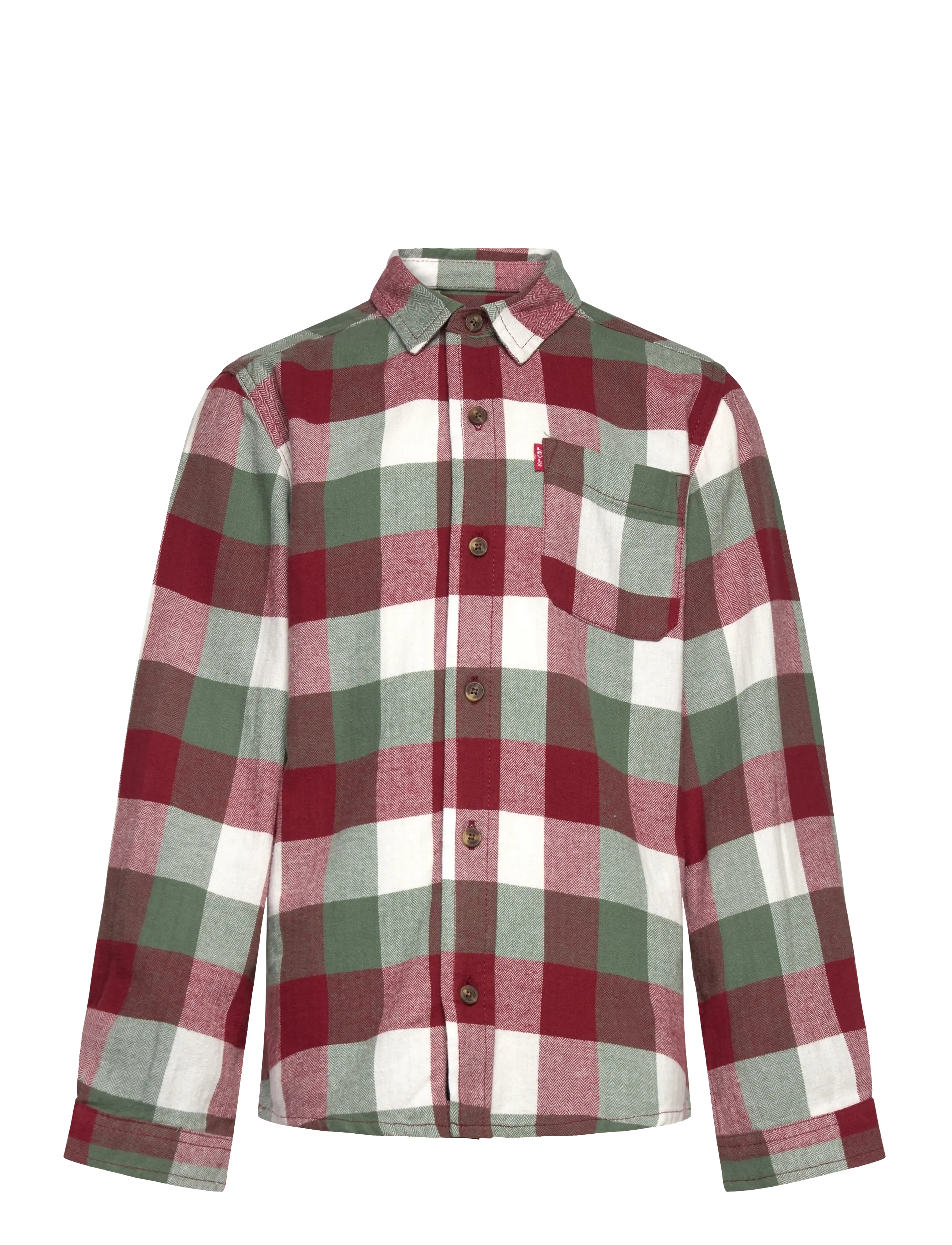 Levi's Levi's® Buffalo Checkered Flanner Shirt - Kläder - RED PEAR / red