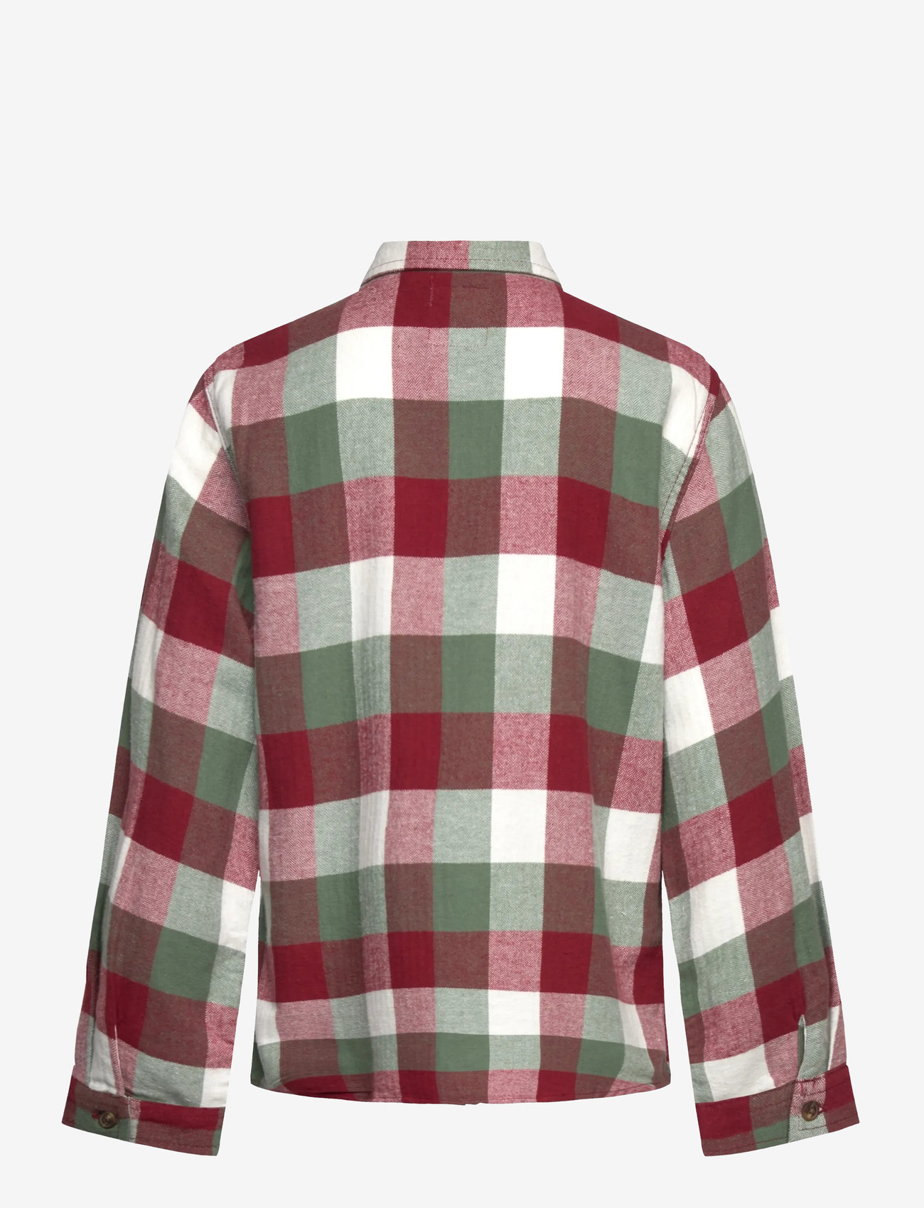 Levi's - LW-L/S WOVEN TOP - langærmede skjorter - red pear - 1