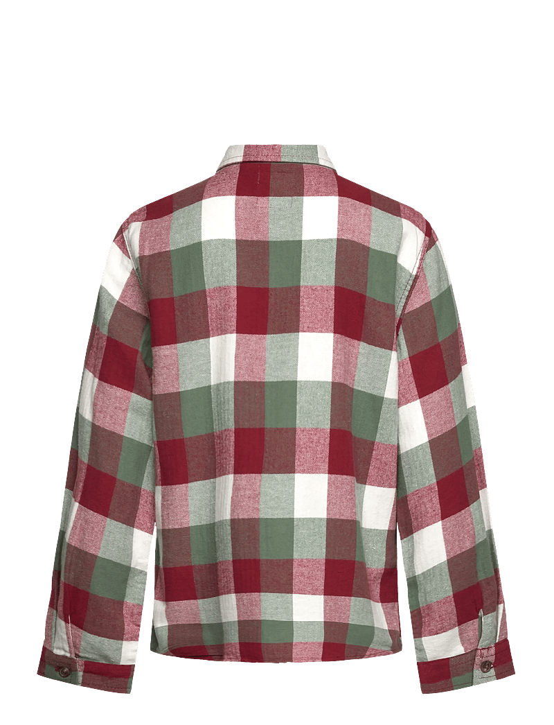 Levi's - LW-L/S WOVEN TOP - langærmede skjorter - red pear - 1