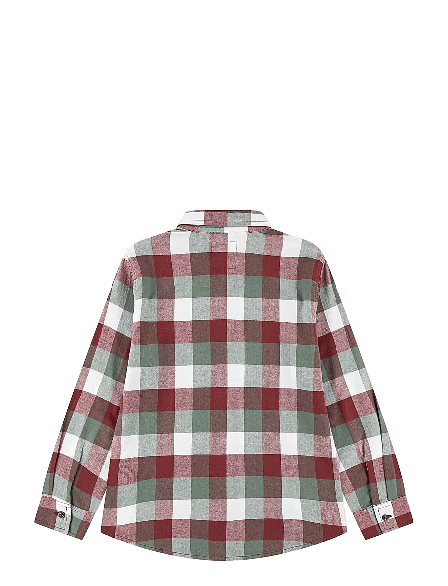 Levi's - Levi's® Buffalo Checkered Flanner Shirt - langärmlige hemden - red pear - 1