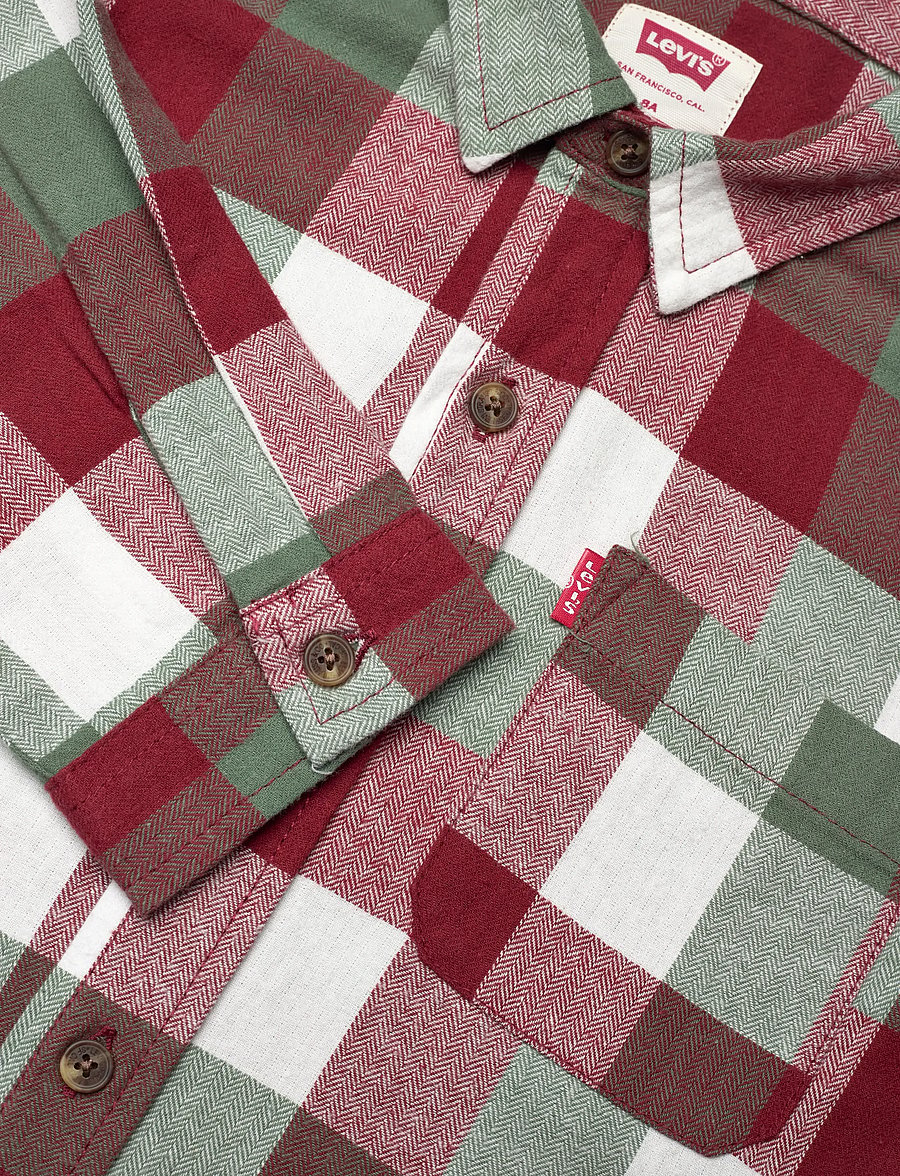Levi's - Levi's® Buffalo Checkered Flanner Shirt - overhemden met lange mouwen - red pear - 2
