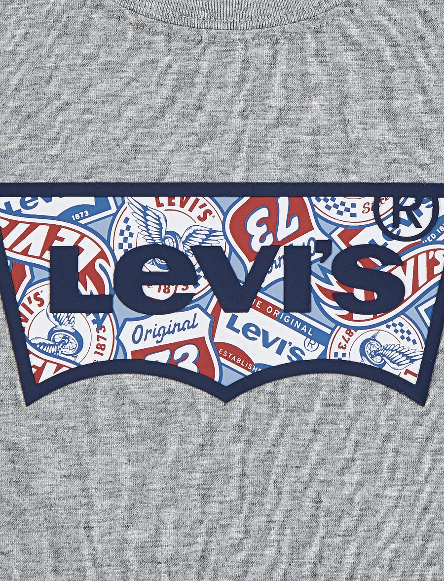 Levi's - Levi's® On the Road Batwing Tee - korte mouwen - grey heather - 3