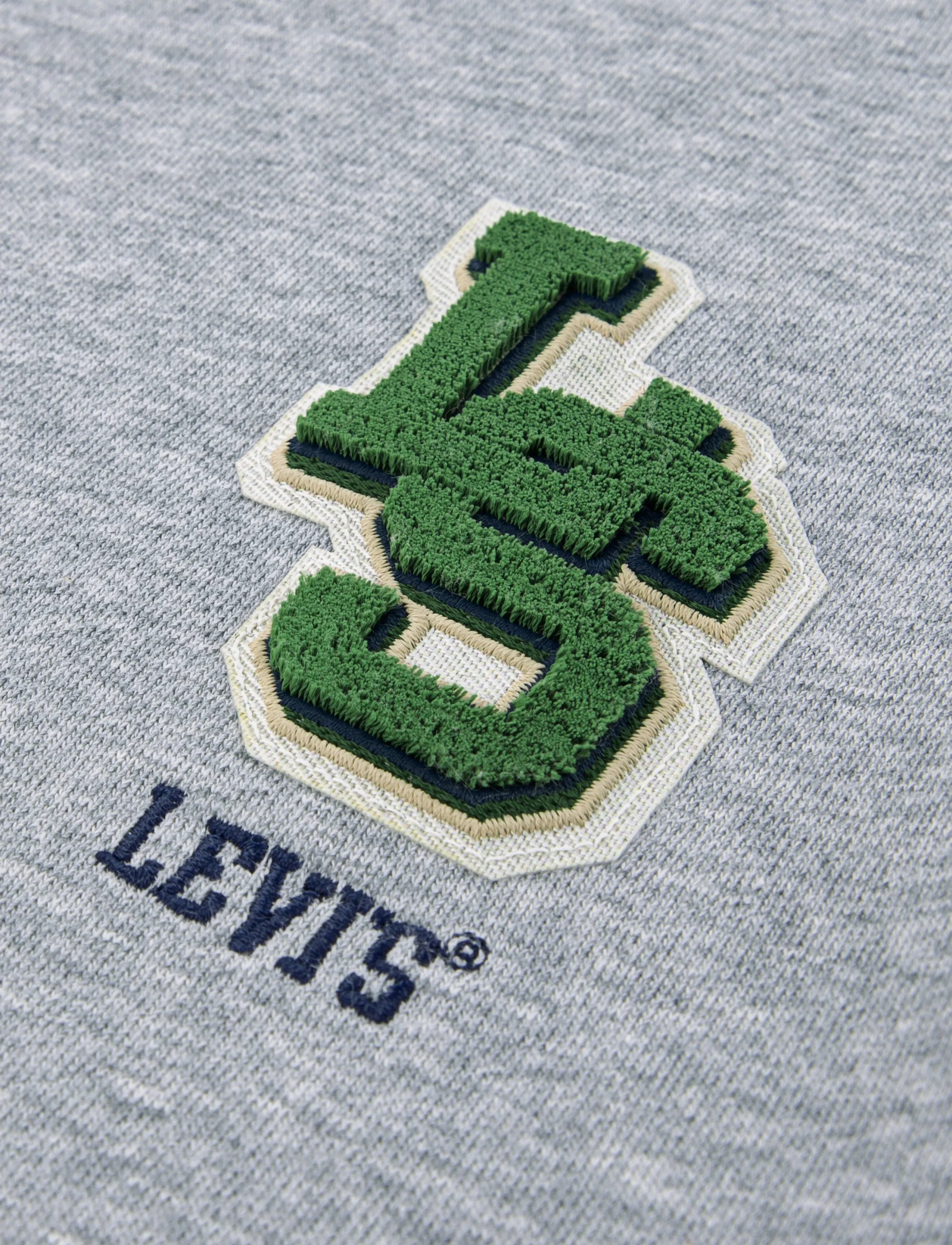 Levi's - Levi's® Monogram Crewneck - sweatshirts - grey heather - 2