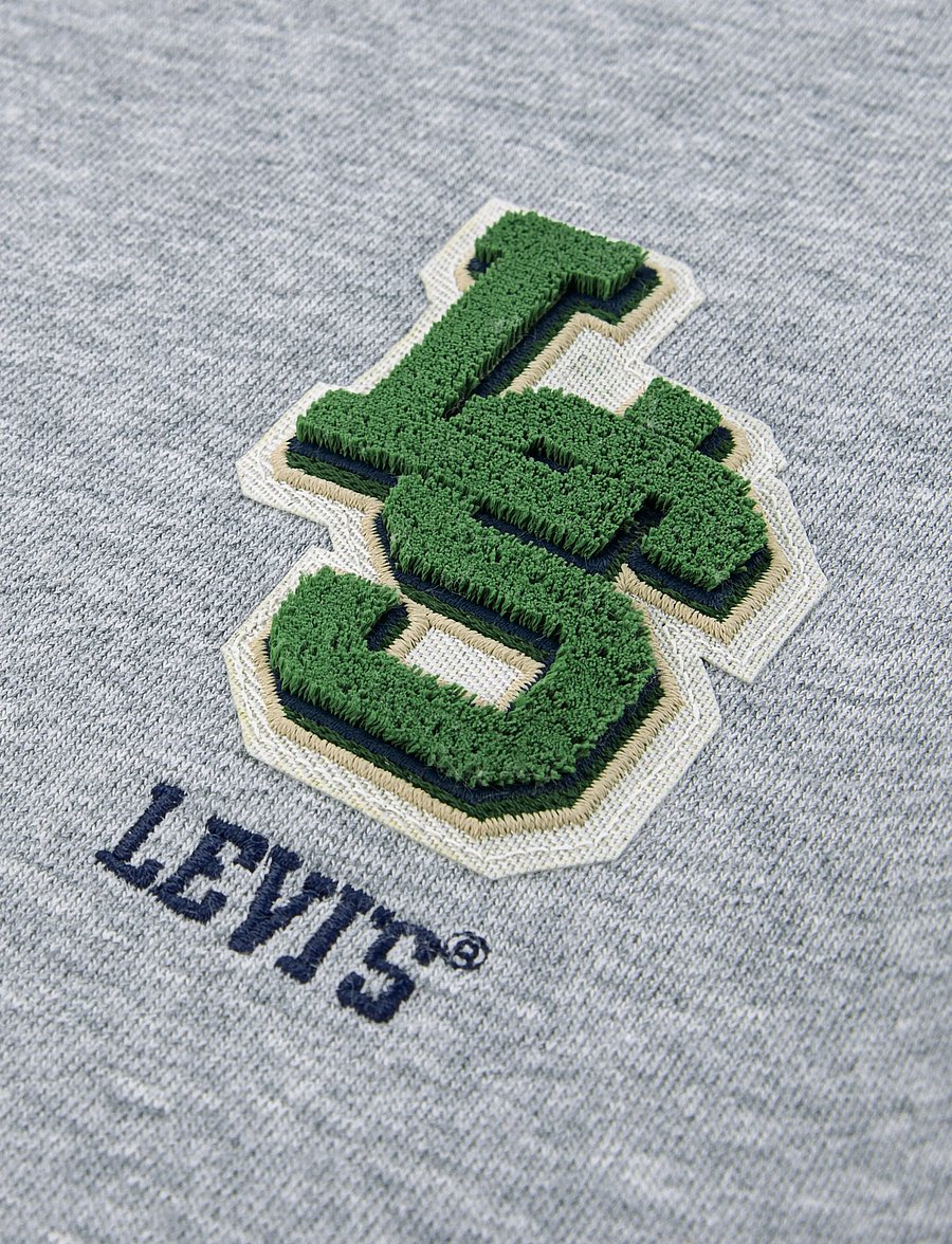Levi's - Levi's® Monogram Crewneck - sweatshirts - grey heather - 2