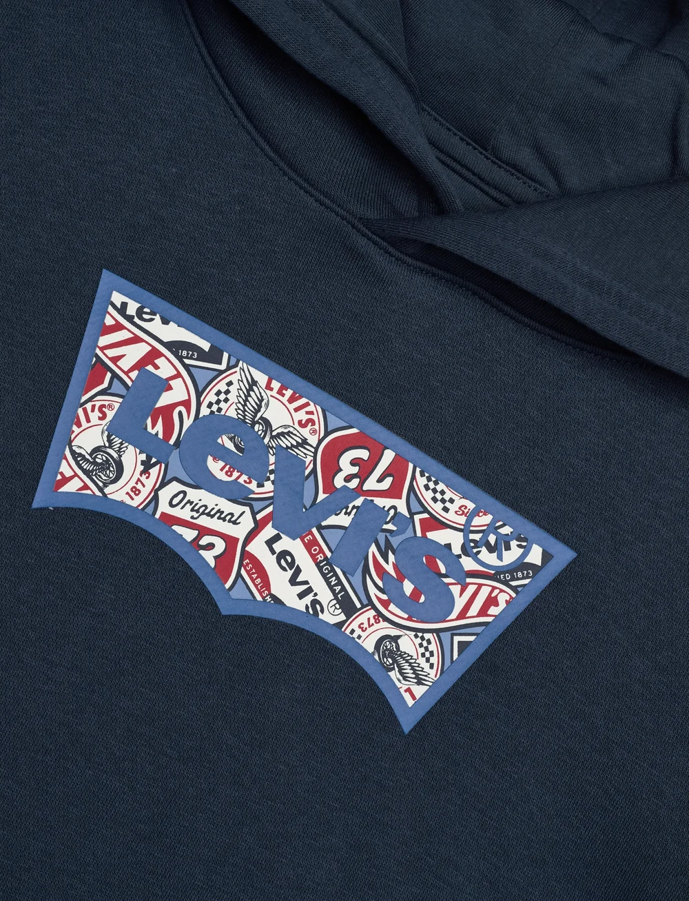 Levi's - PO-PULL-OVER HOODY - kapuutsiga dressipluusid - big dipper - 2