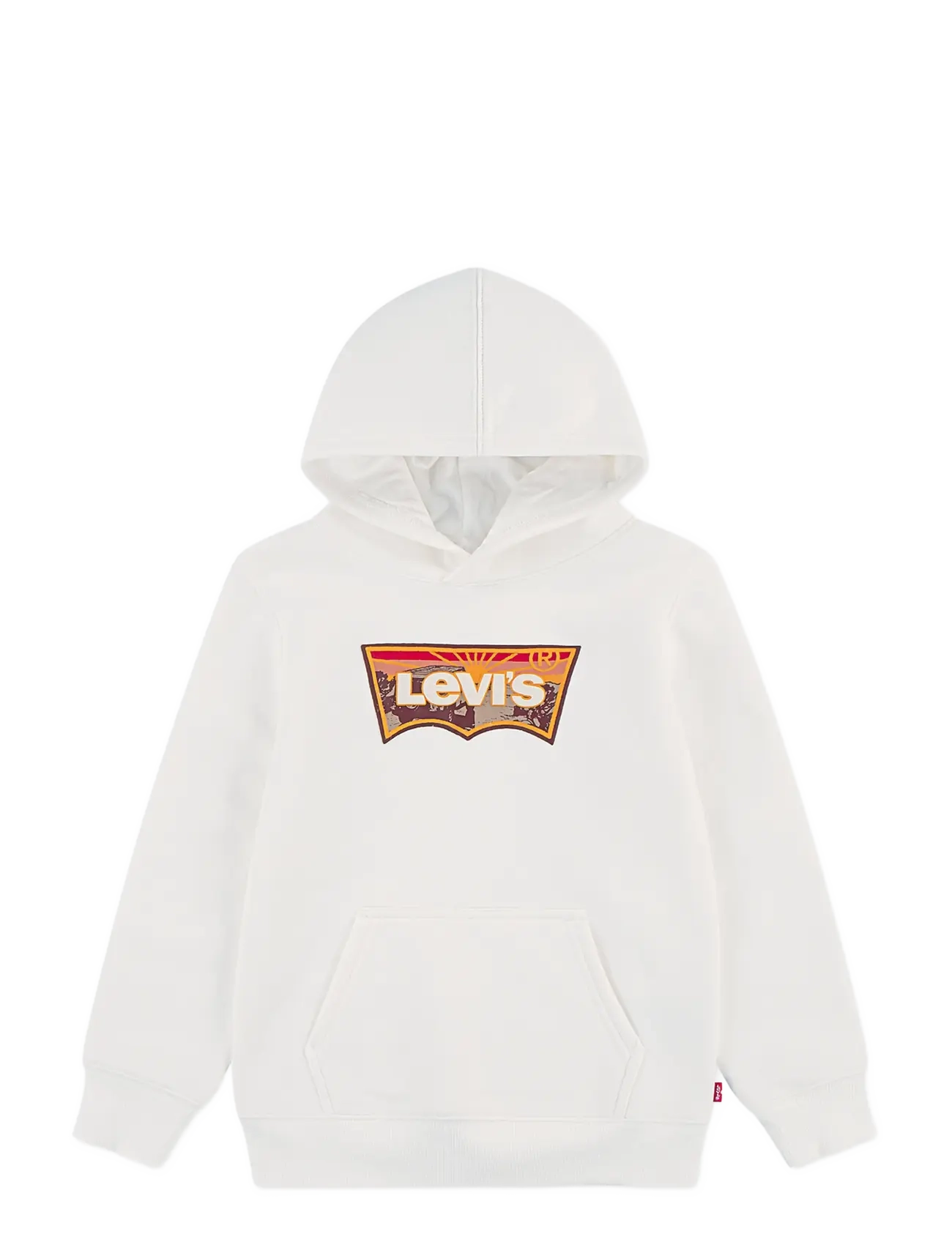 Levi's Levi's® Sunrise Batwing Pullover Hoodie - Tøj - LEVI'S EGRET / white