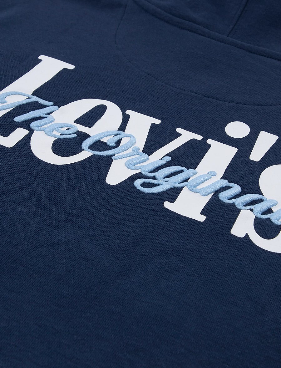 Levi's - Levi's® Classic and Clean Pullover Hoodie - kapuzenpullover - dress blues - 4