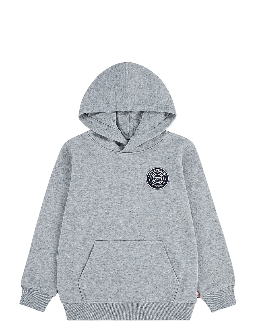 Levi's - Levi's® Modern Crest Pullover Hoodie - hættetrøjer - grey heather - 0