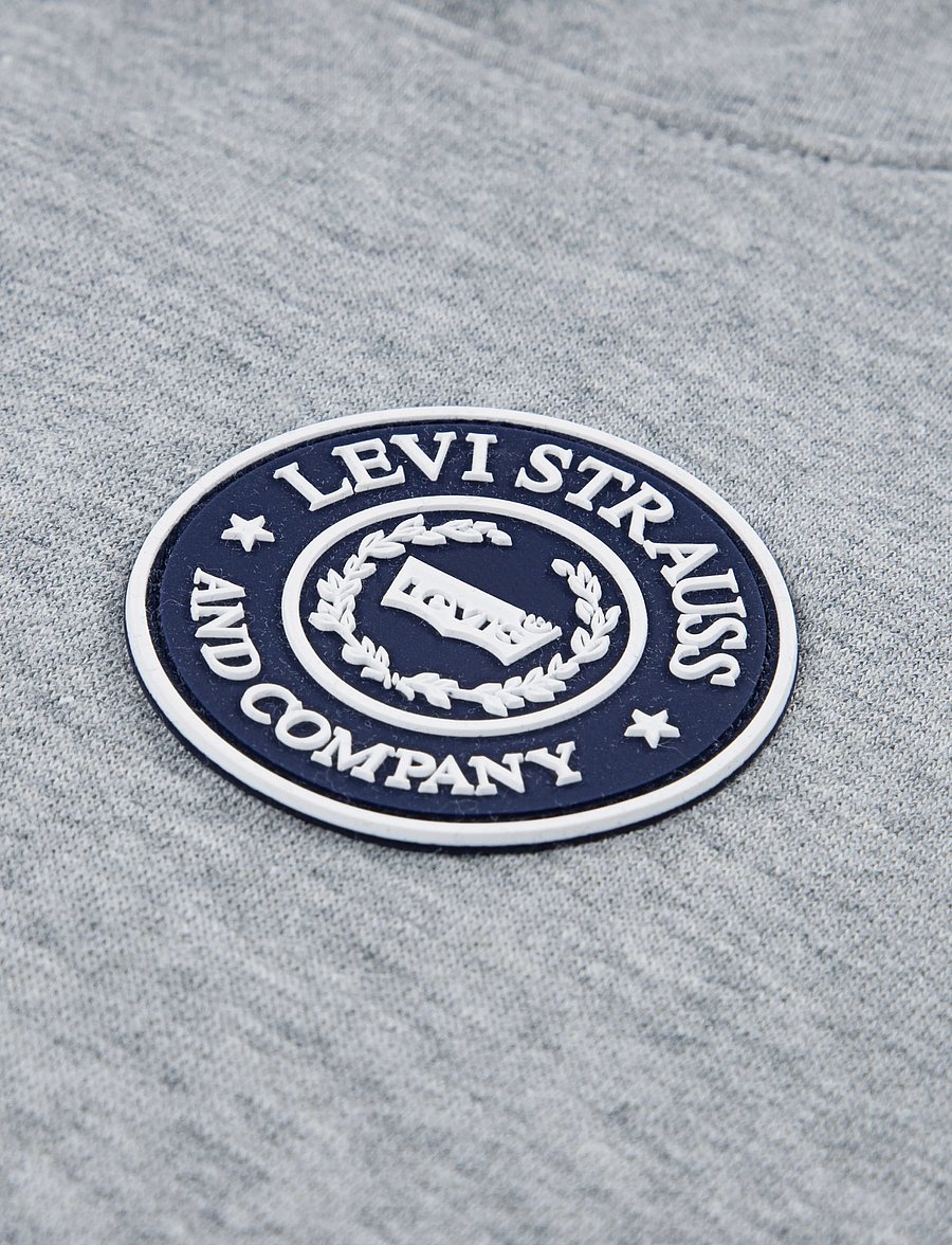 Levi's - Levi's® Modern Crest Pullover Hoodie - hættetrøjer - grey heather - 2