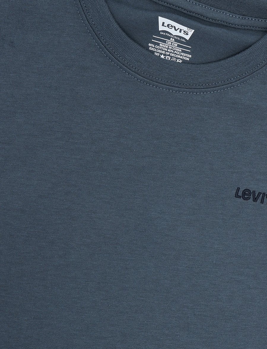 Levi's - KT-S/S KNIT TOP - lühikeste varrukatega t-särgid - dark slate - 2