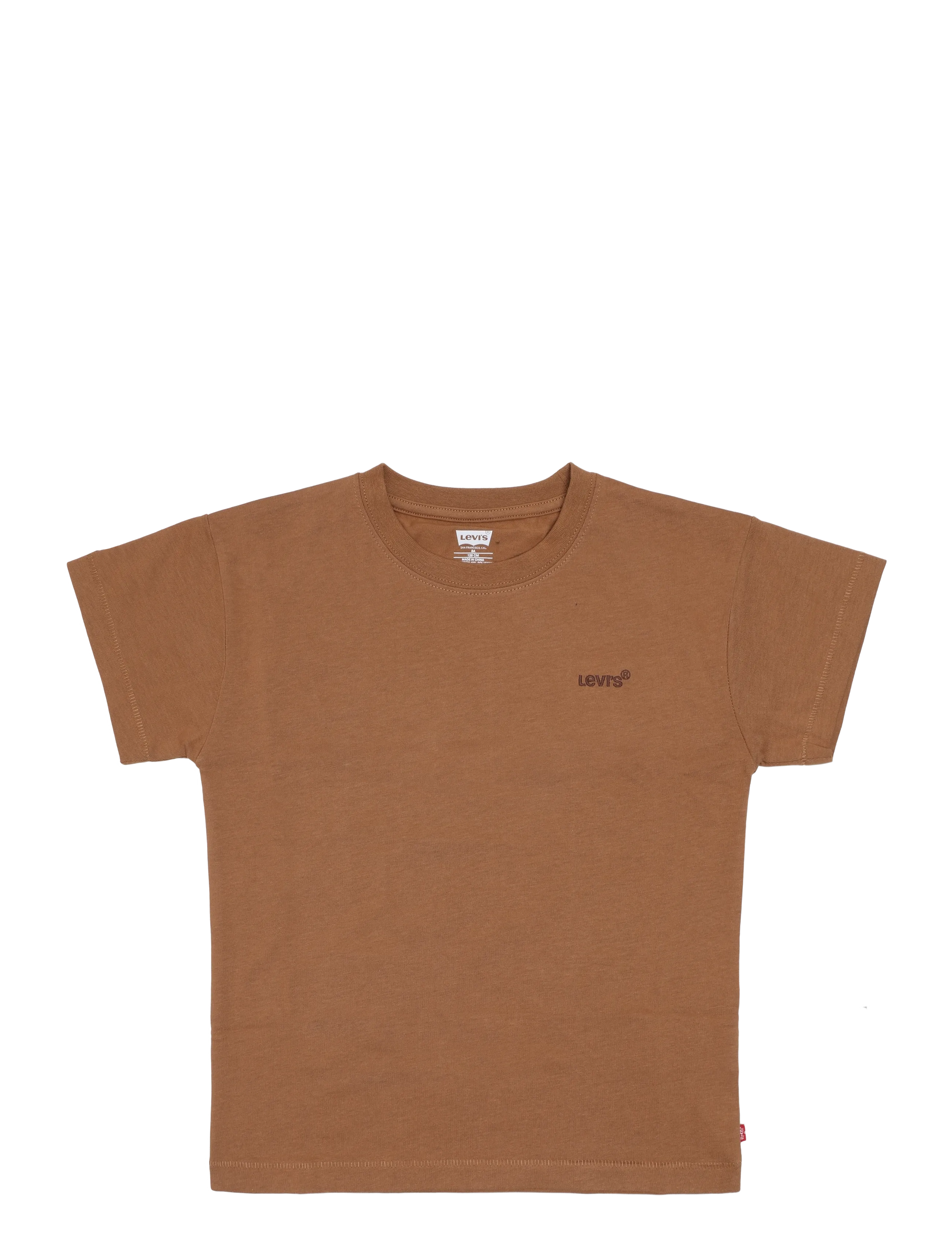Levi's KT-S/S KNIT TOP - Kurzärmelige - FOXTROT / brown