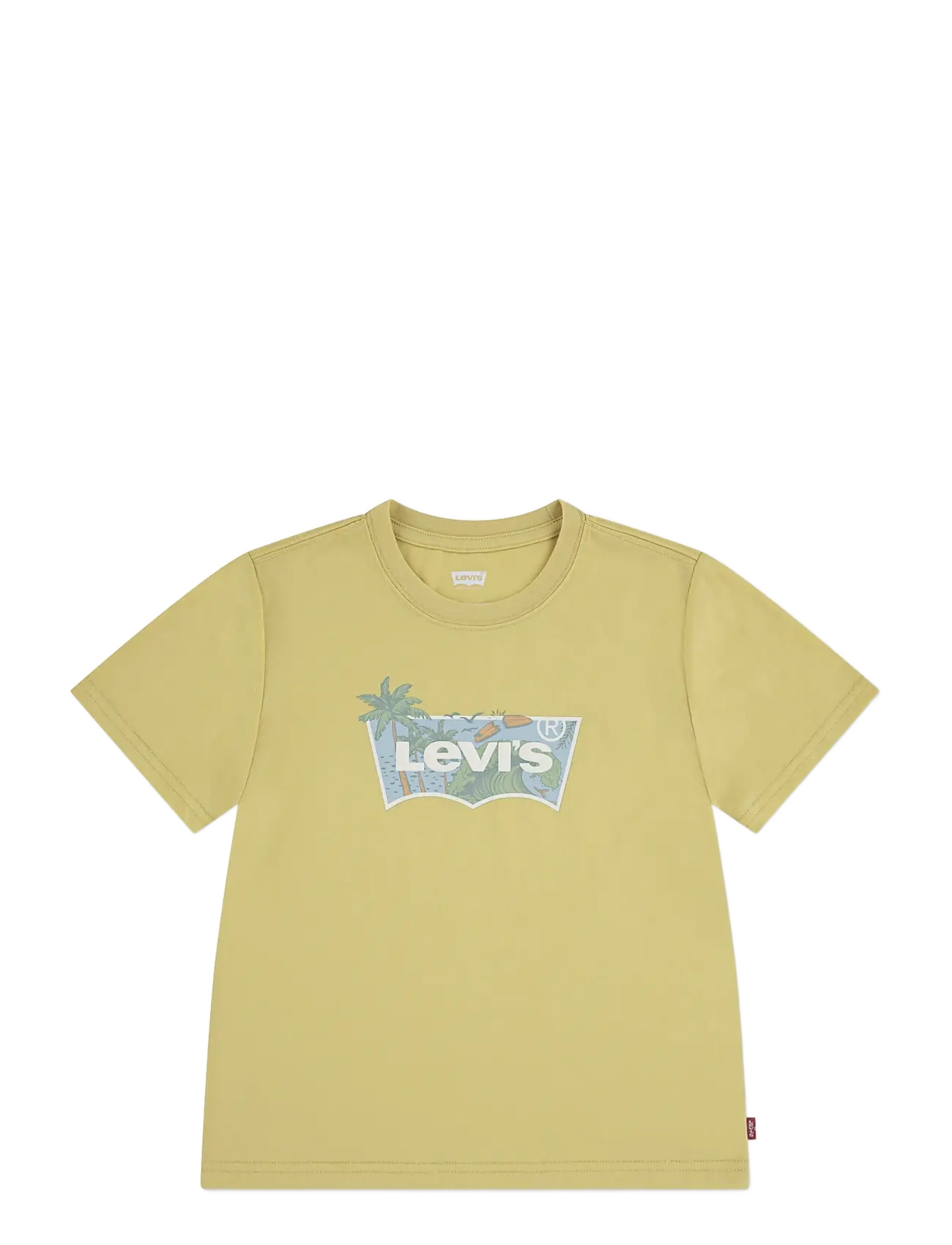 Levi's Levi's® High Tide Batwing Tee - Kurzärmelige - RAFFIA / yellow
