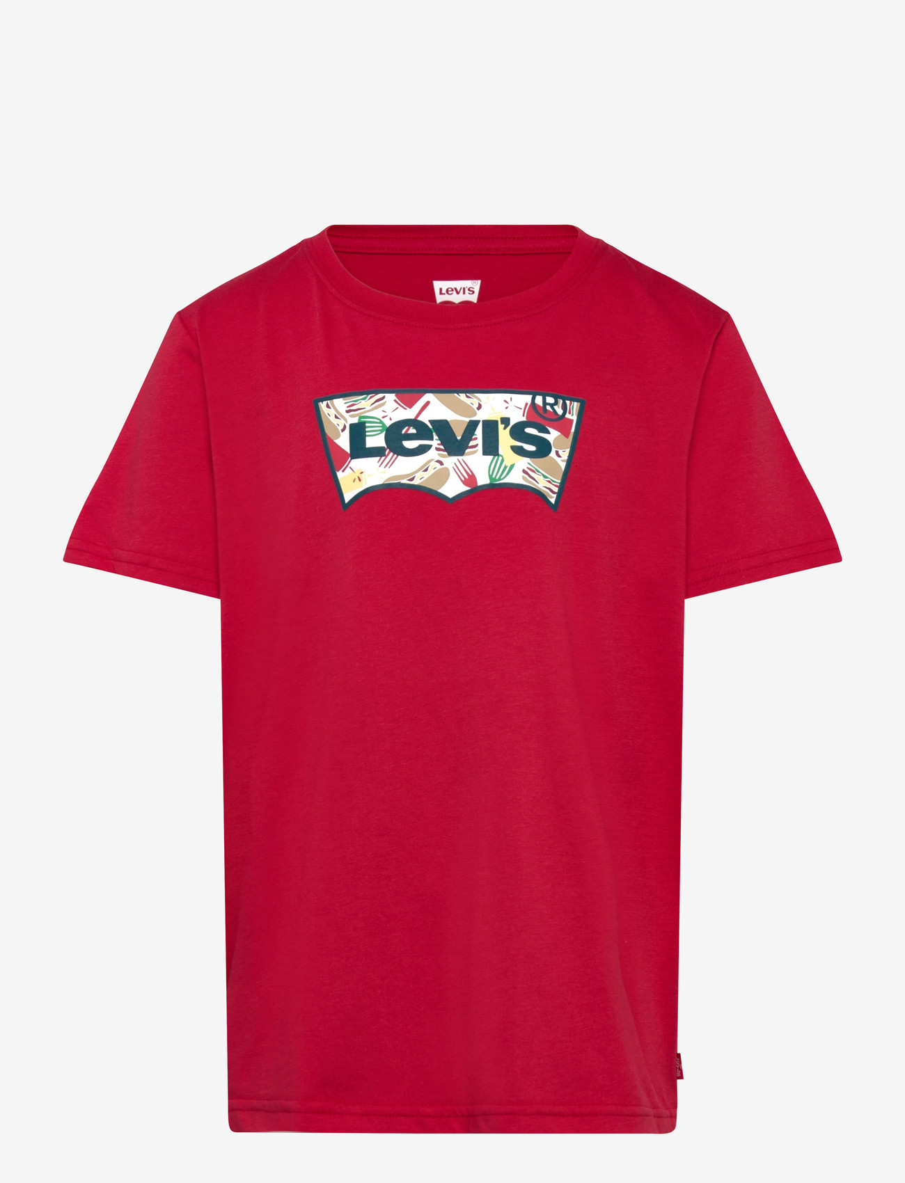 Levi's - Levi's® Barbecue Batwing Tee - kortærmede t-shirts - urban red - 0