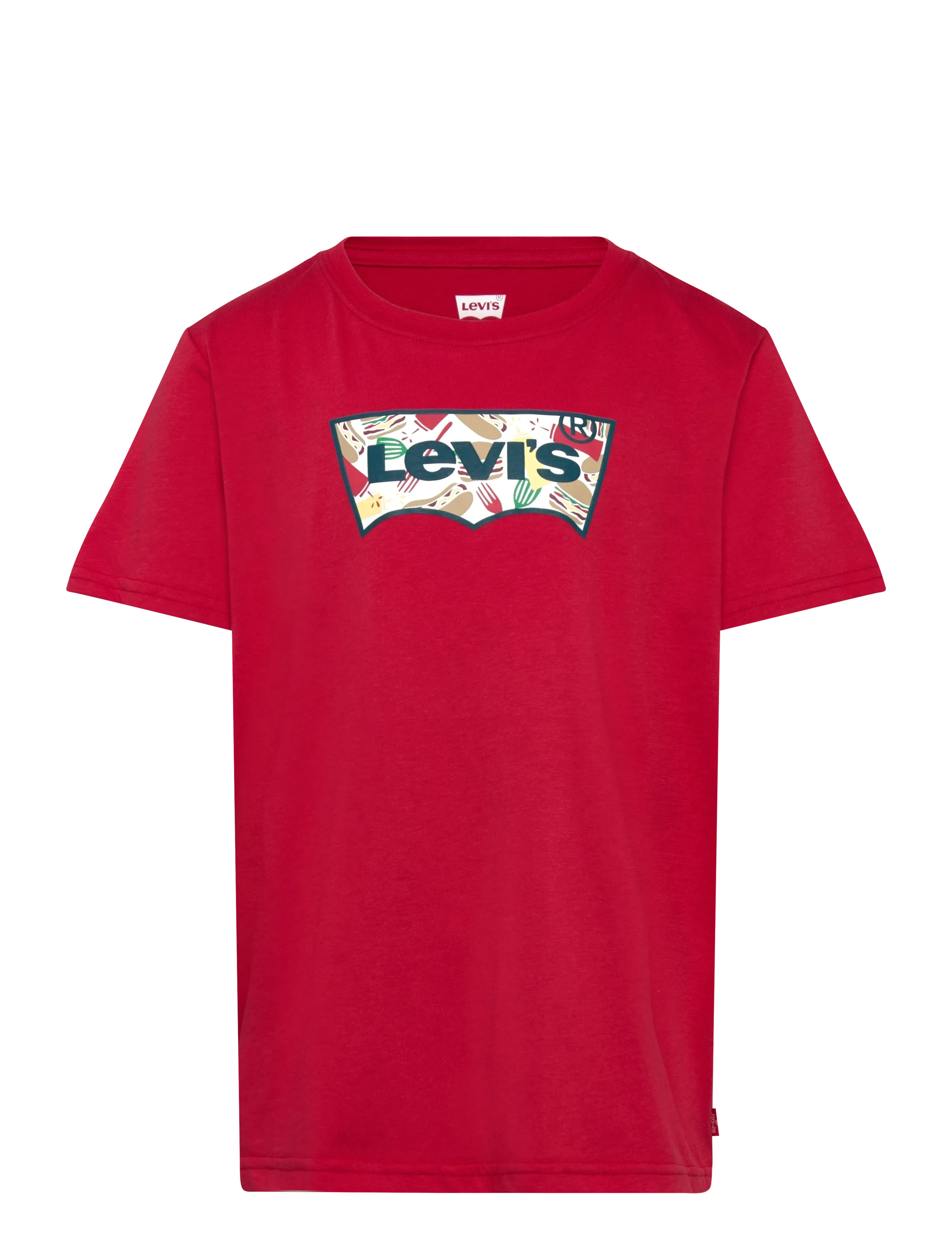 Levi's Levi's® Barbecue Batwing Tee - Barn 2-8 år - URBAN RED / red
