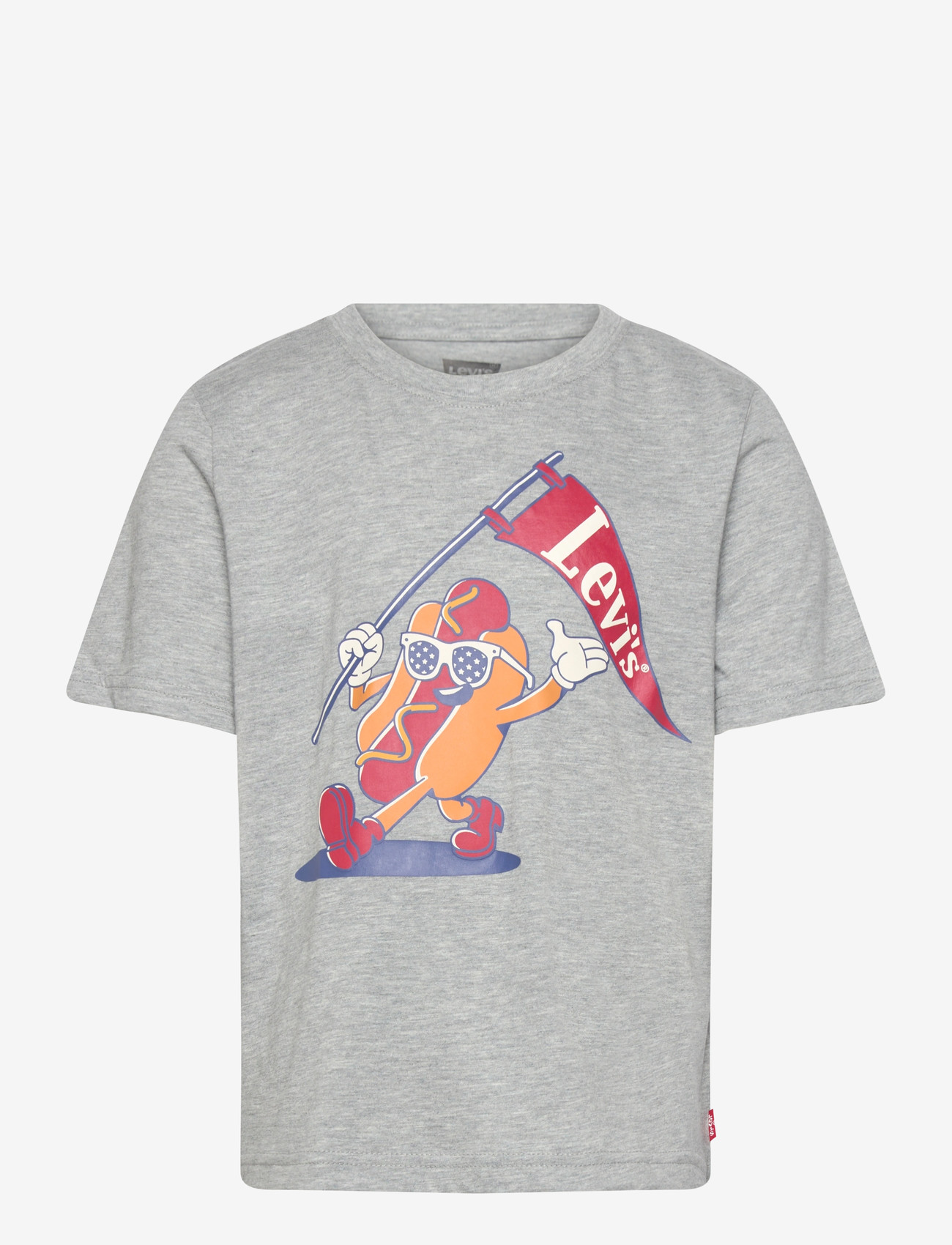Levi's - Levi's® Parading Hot Dog Tee - kurzärmelige - grey heather - 0