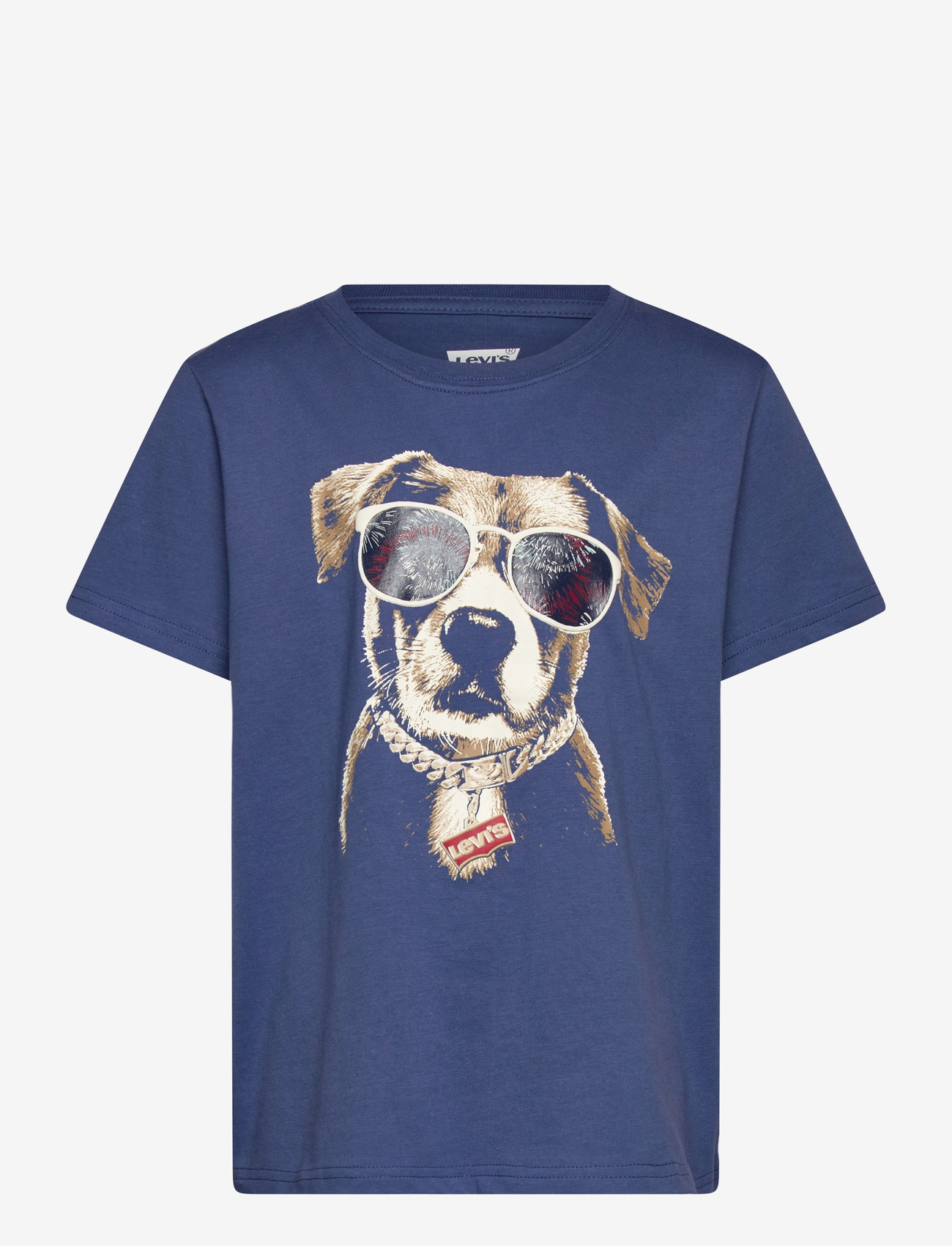 Levi's - Levi's® Patriotic Pup Tee - kortærmede t-shirts - true navy - 0