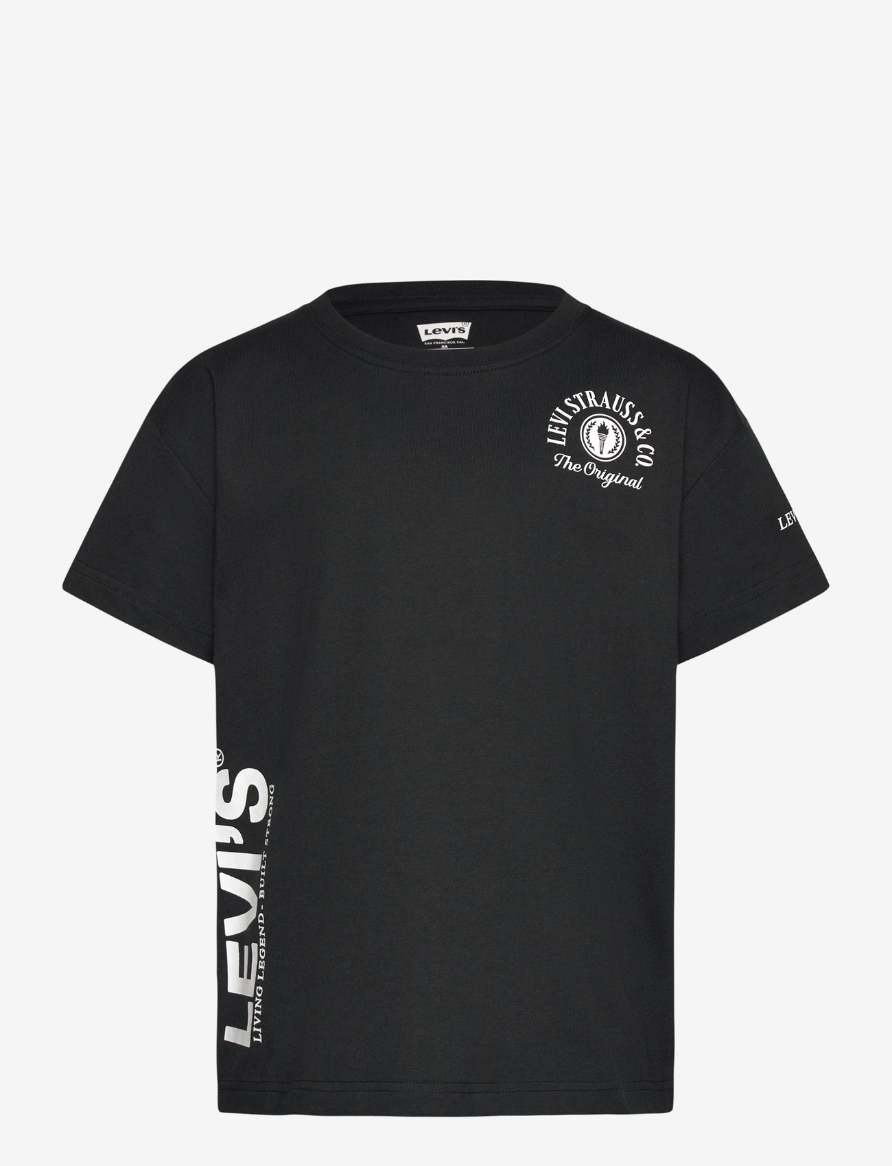 Levi's - Levi's® Urban Prep Tee - kortærmede t-shirts - jet black - 0