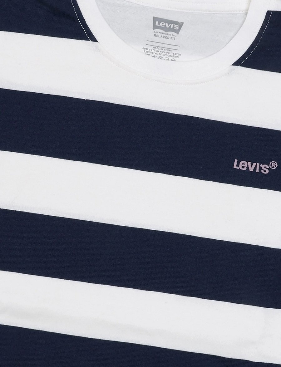 Levi's - TE-S/S TEE - kortærmede t-shirts - naval academy - 2