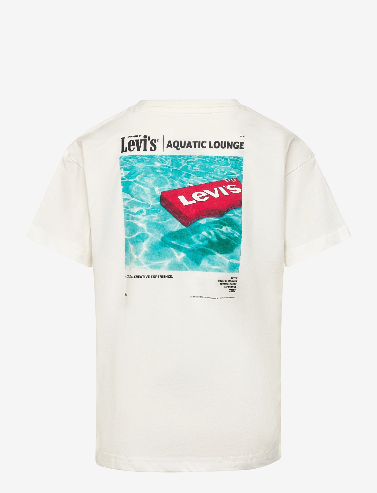 Levi's - Levi's® Aquatic Lounge Tee - short-sleeved t-shirts - egret - 1