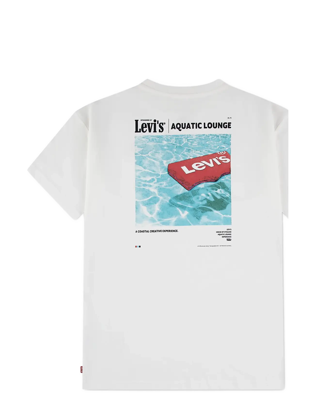 Levi's - Levi's® Aquatic Lounge Tee - kortærmede - egret - 1