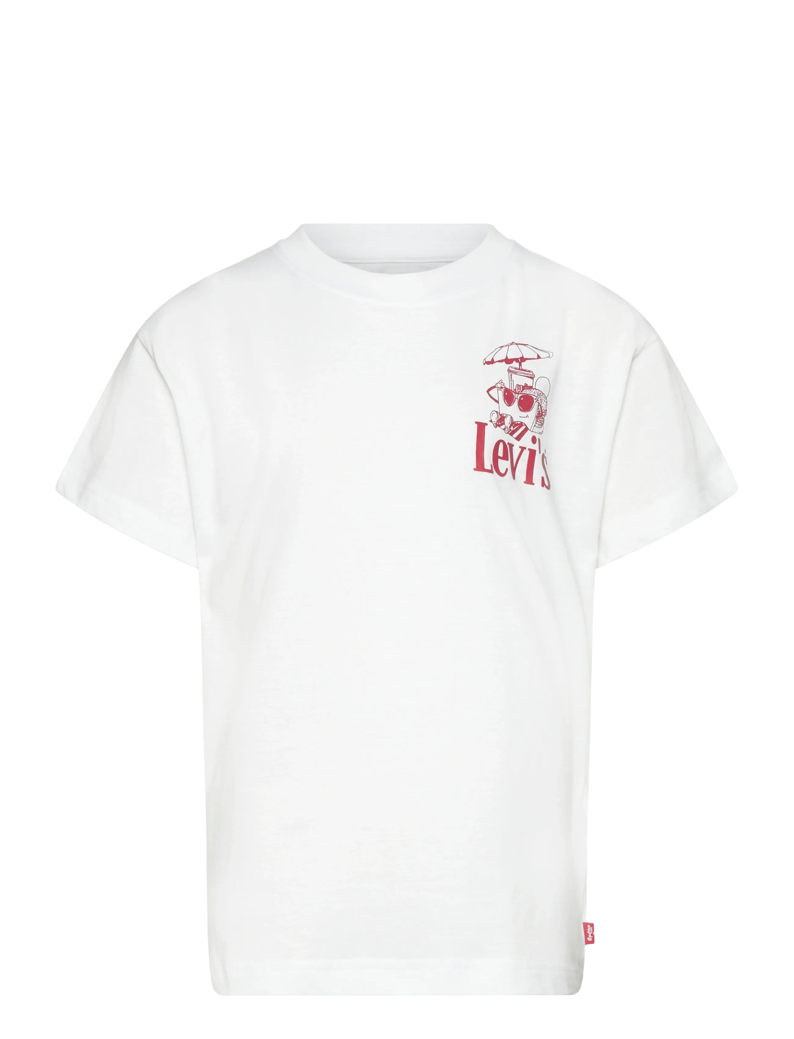 Levi's Levi's® Burger Meal Tee - Riided - BRIGHT WHITE / white