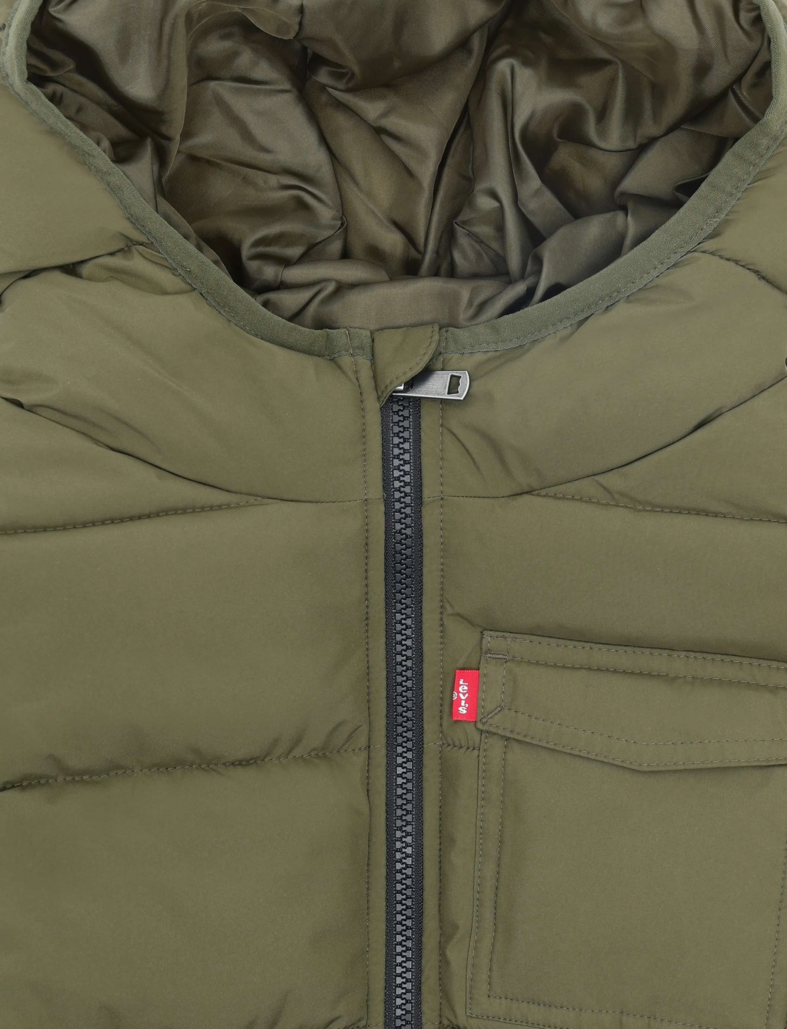 Levi's - MW-MID-WEIGHT OUTERWEAR - soojad ja polsterdatud - olive night - 2