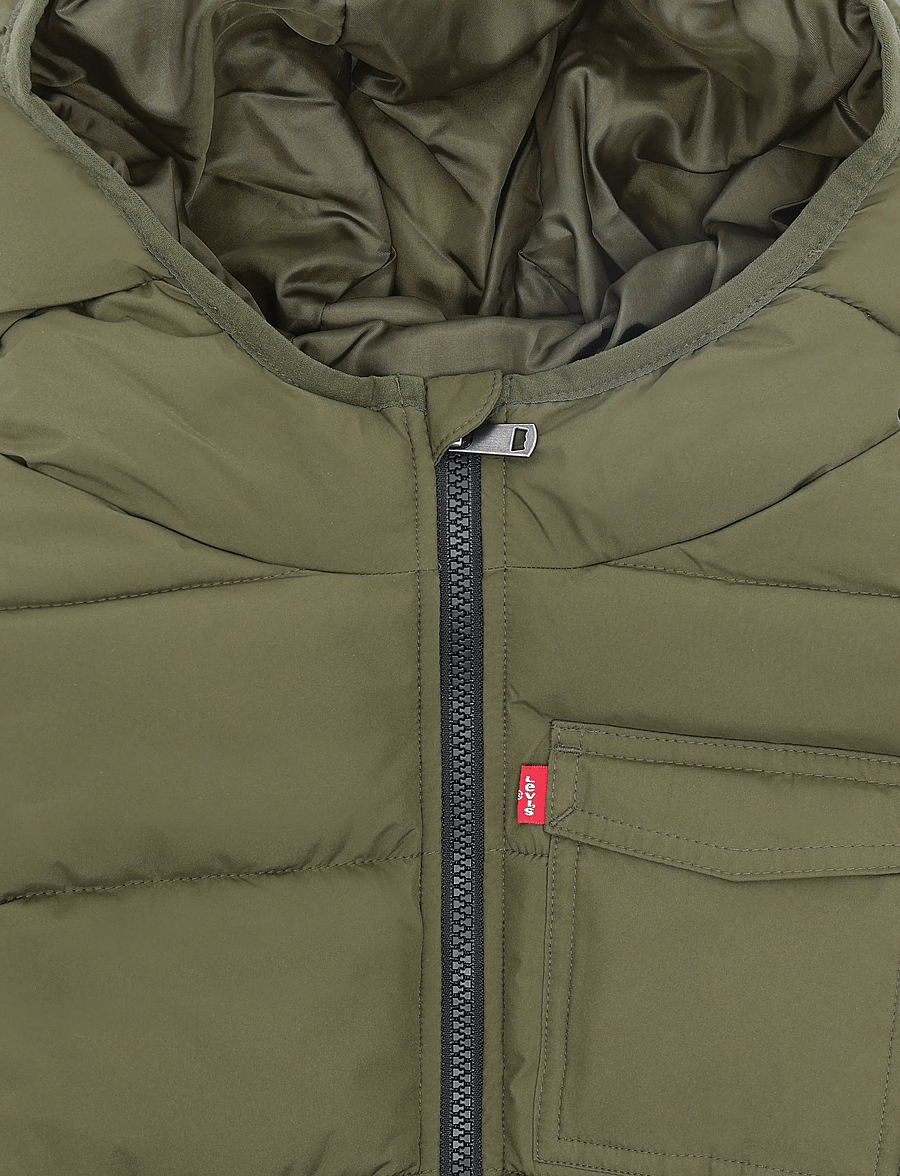 Levi's - MW-MID-WEIGHT OUTERWEAR - soojad ja polsterdatud - olive night - 2