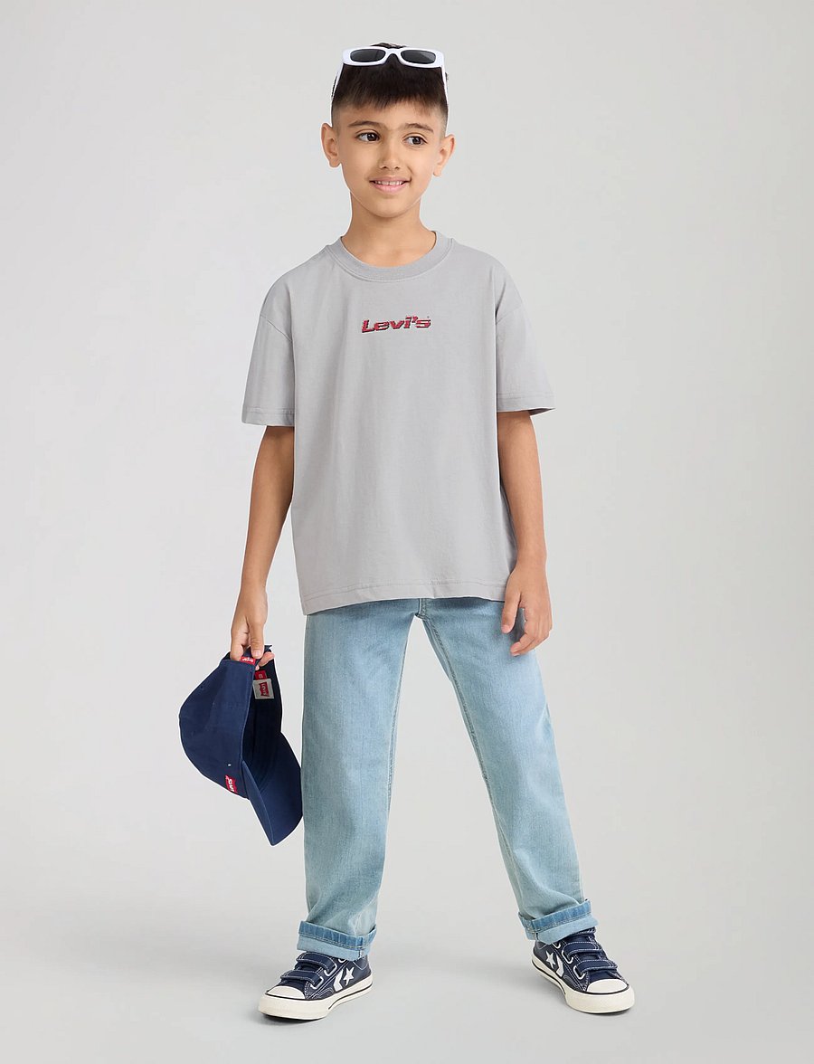 Levi's - TE-S/S TEE - kortärmade t-shirts - ghost gray - 4