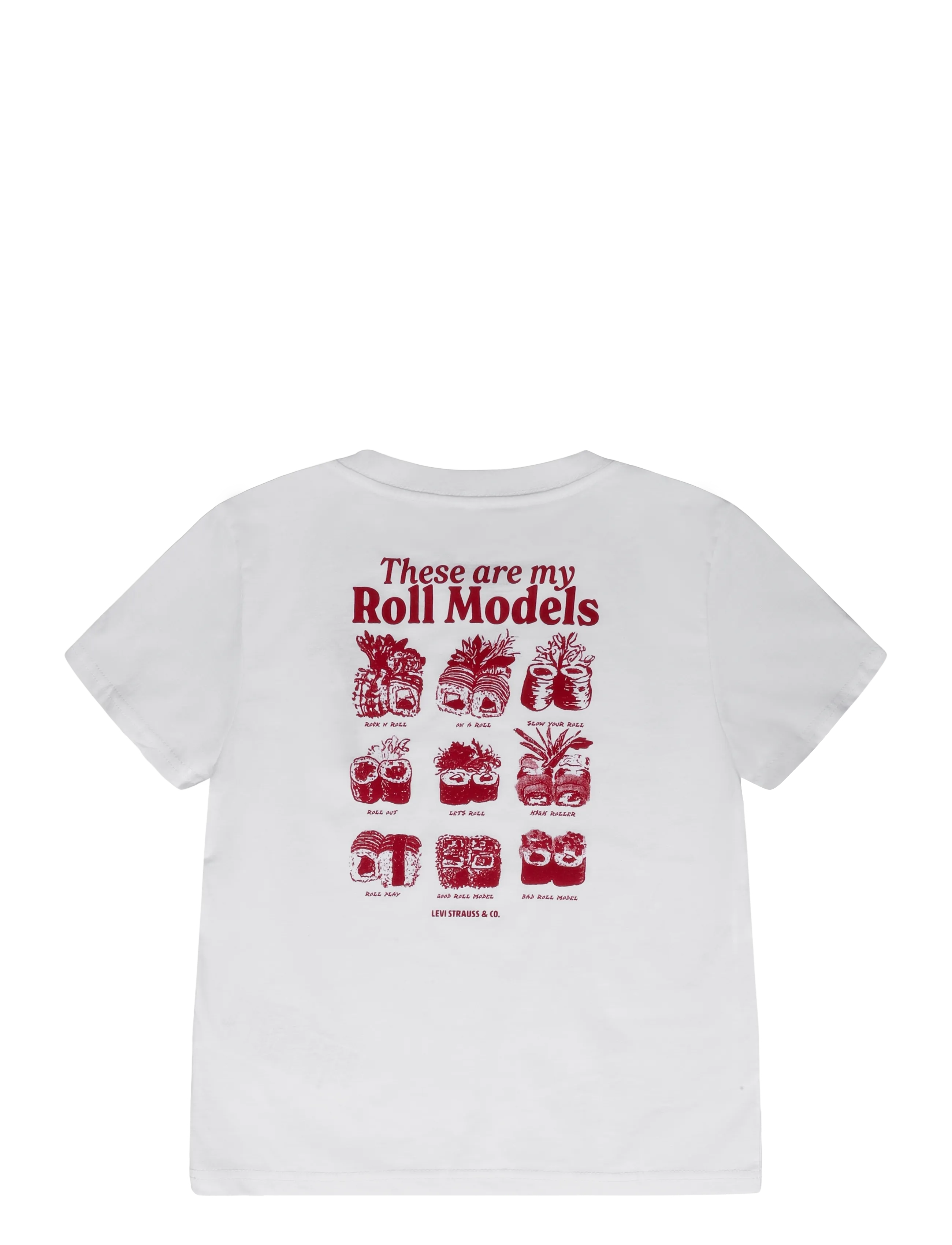 Levi's - TE-S/S TEE - lühikeste varrukatega t-särgid - bright white - 1