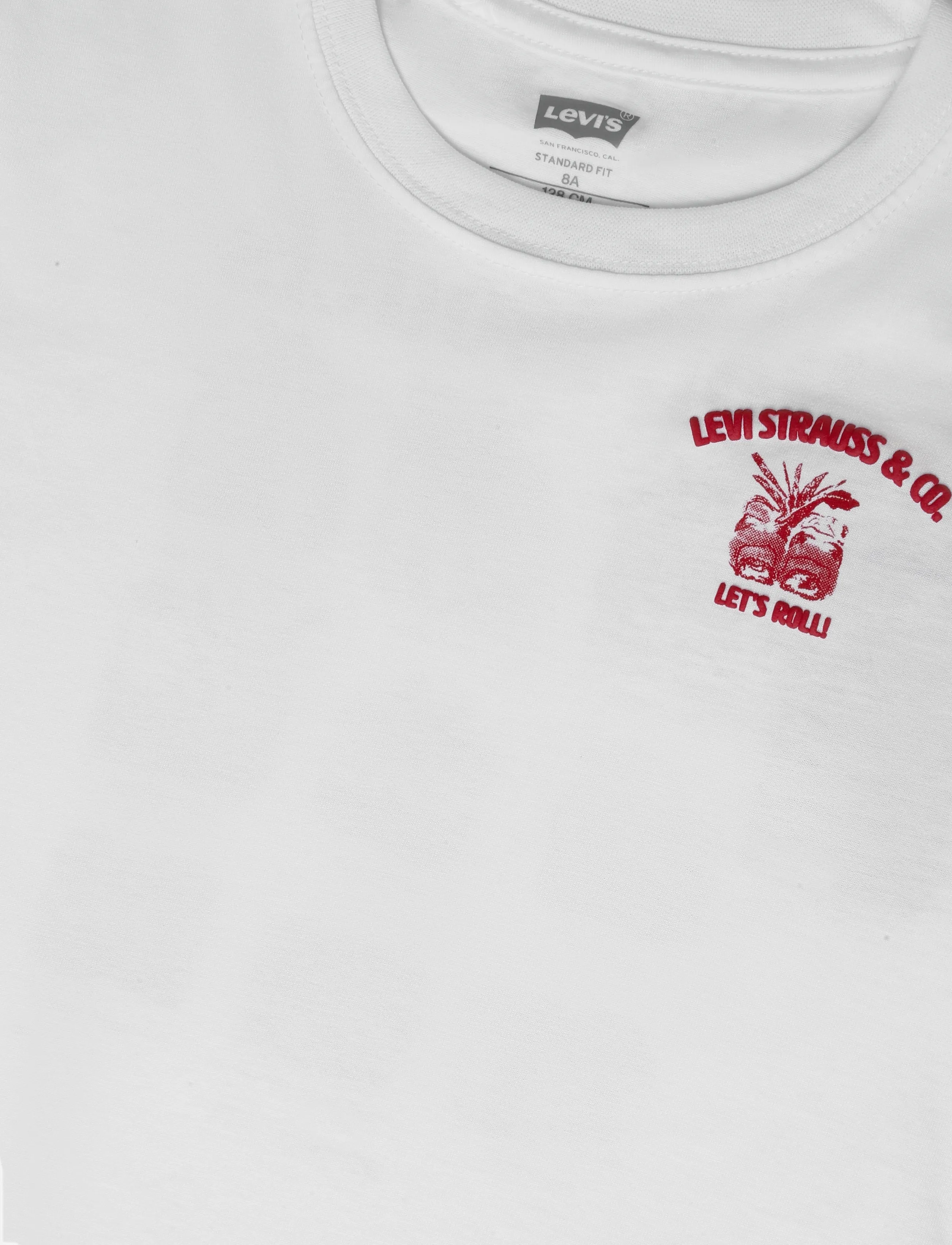 Levi's - TE-S/S TEE - lühikeste varrukatega t-särgid - bright white - 2