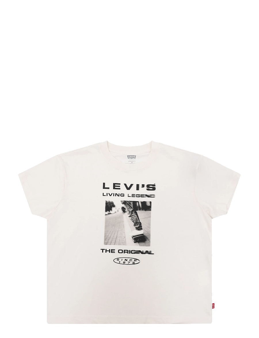 Levi's - TE-S/S TEE - lühikeste varrukatega t-särgid - levi's egret - 0