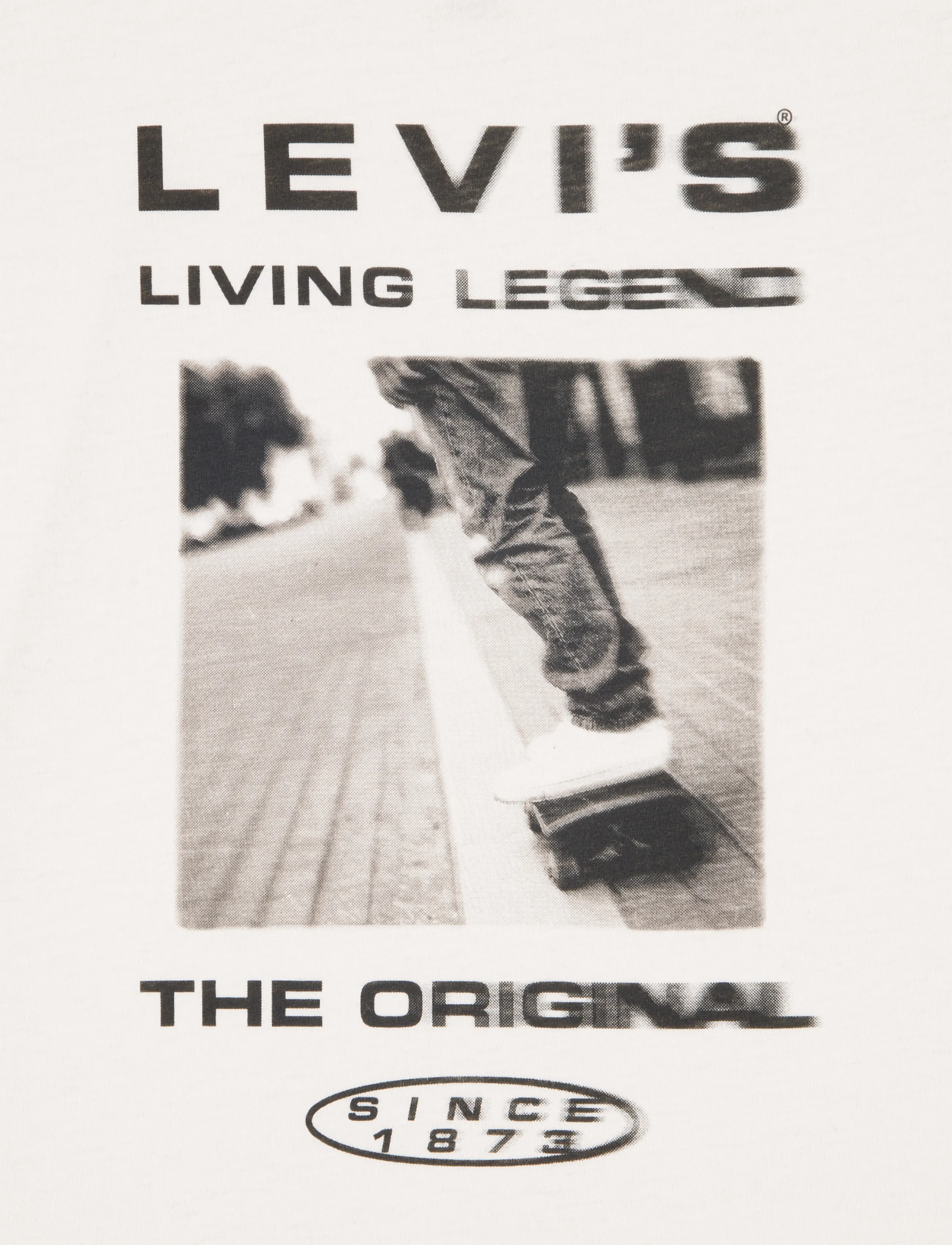 Levi's TE-S/S TEE - T-särgid - LEVI'S EGRET / cream