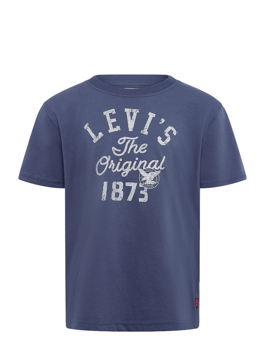 Levi's - TE-S/S TEE - kortärmade t-shirts - moonlight blue - 0
