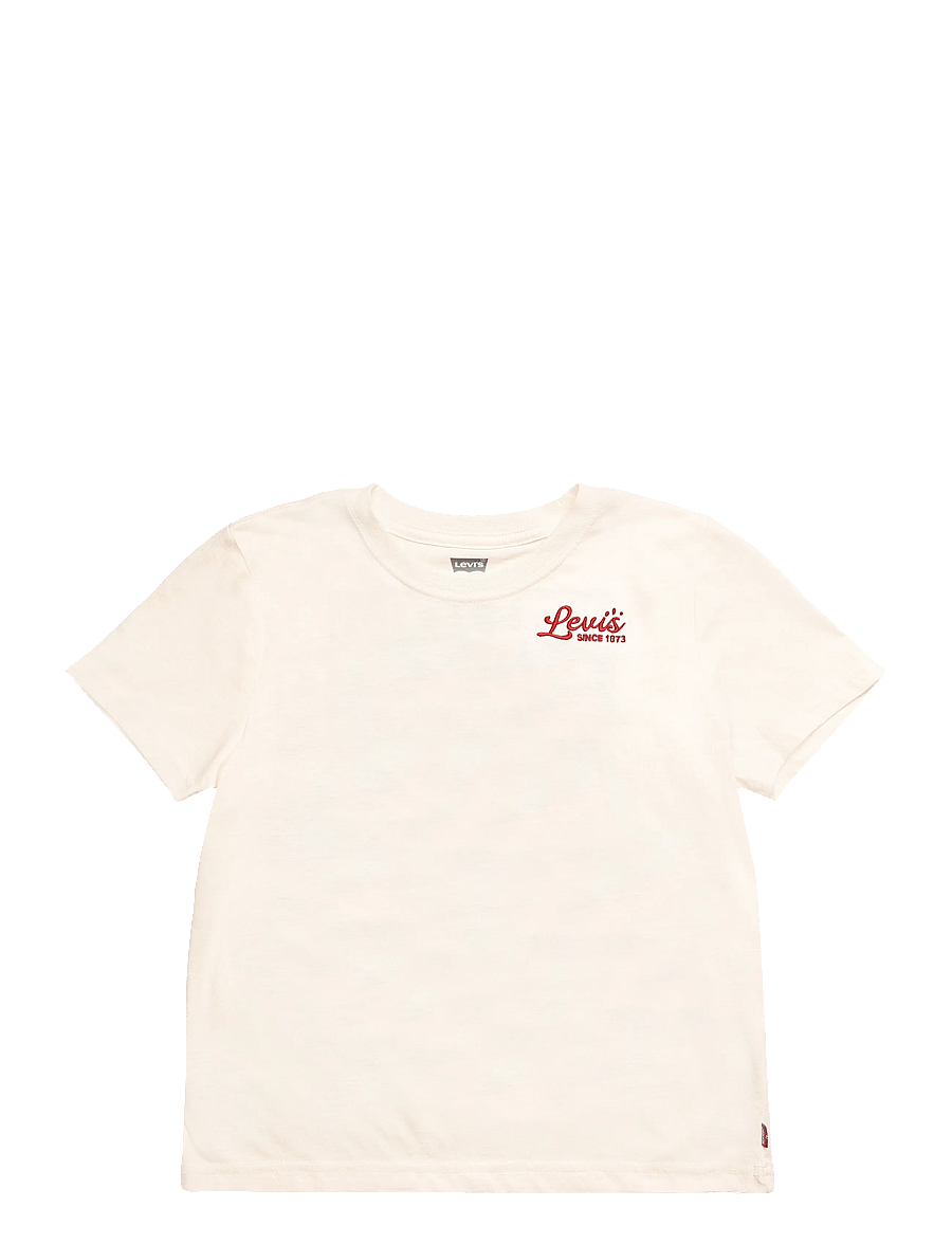 Levi's - TE-S/S TEE - kortärmade t-shirts - levi's egret - 0